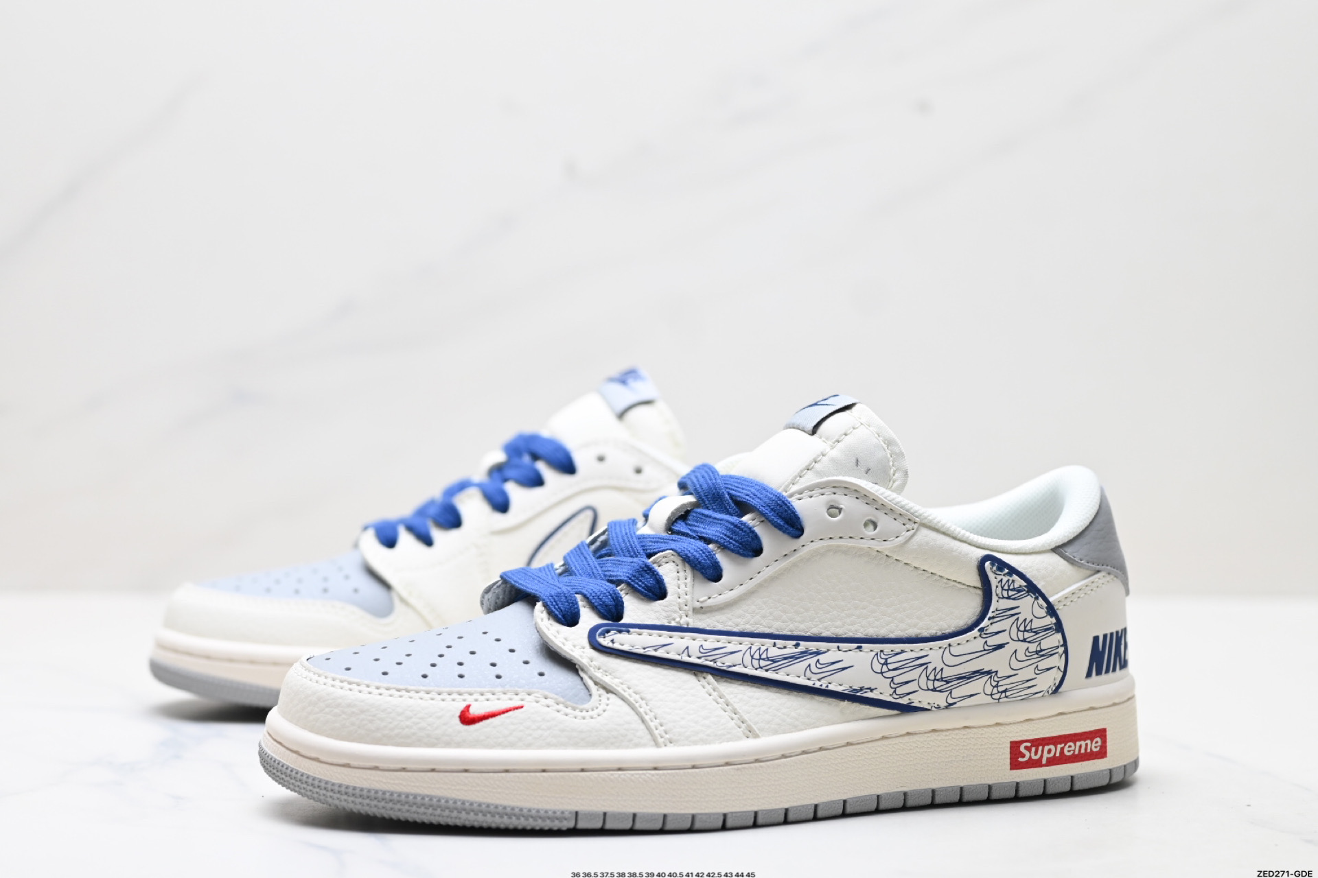 Nike Air Jordan 1 x Travis Scott AJ1倒勾 乔一倒钩 ‘DIY’定制 耐克 低帮文化篮球鞋 XS7089-597-Chinese UA Cheap High Quatity Brand Clothes Bags handbags Sneakers wholesale wholesaler seller from China Factory suppliers Fashion Clothing Shoes best Quality Beautiful Price Nike Air Jordan 1 x Travis Scott AJ1倒勾 乔一倒钩 ‘DIY’定制 耐克 低帮文化篮球鞋 XS7089-597