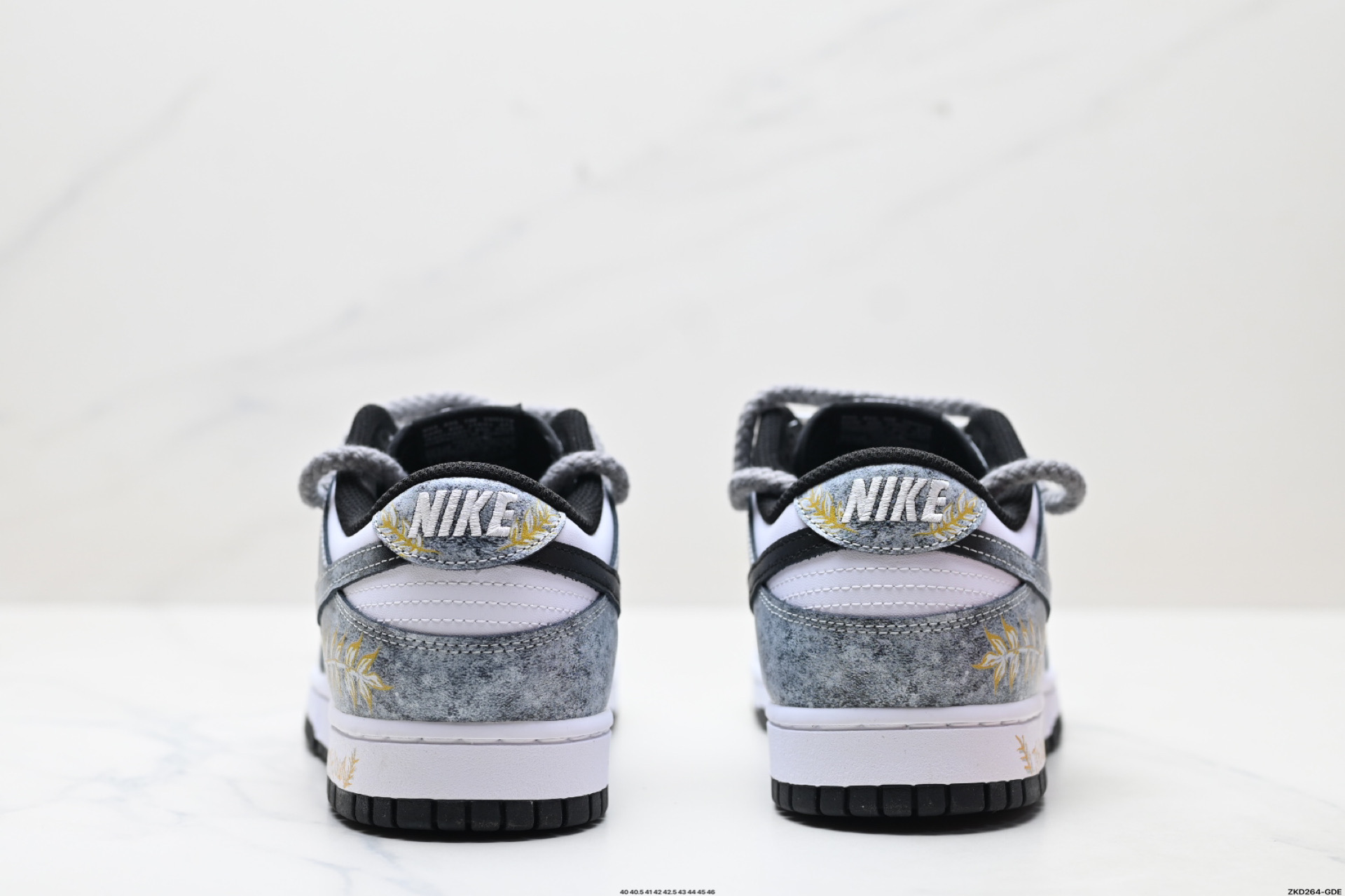 NK Dunk Low Retro “DIY高端定制” 低帮休闲运动板鞋  DD1391-100