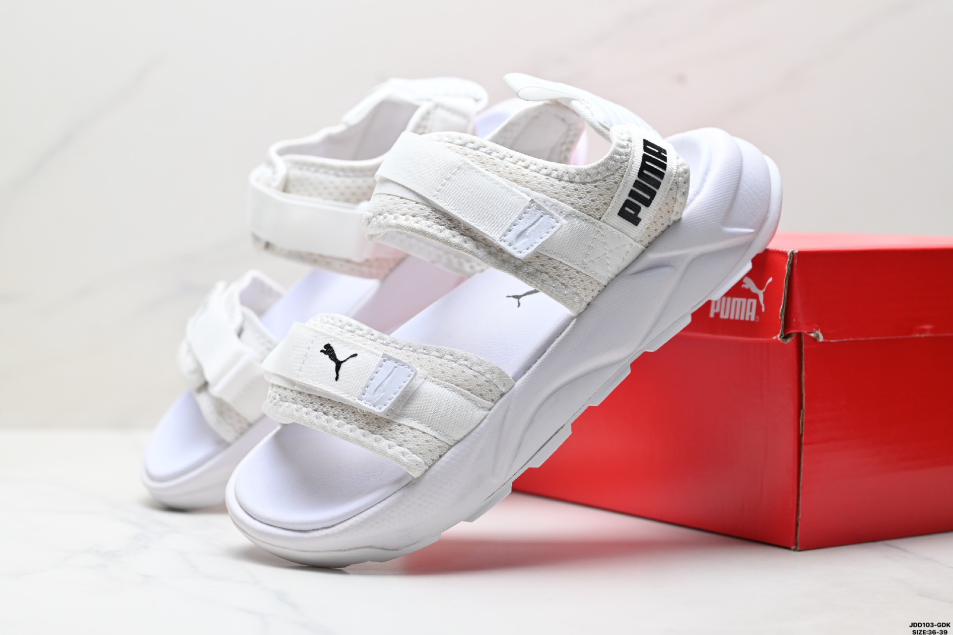 Puma RS-Sandal Iri 彪马 百搭潮流休闲运动魔术贴沙滩凉鞋  368762-01