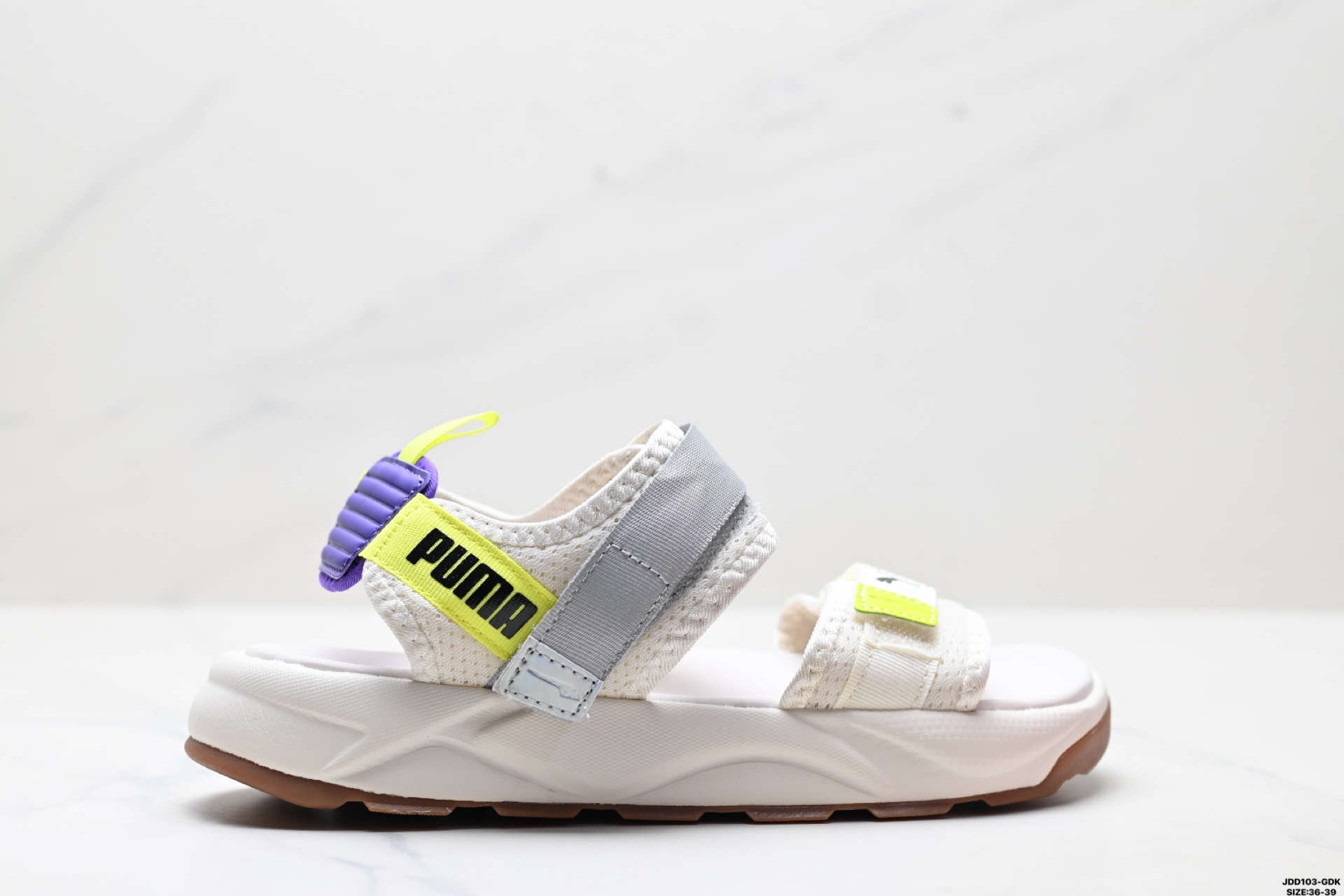 Puma RS-Sandal Iri 彪马 百搭潮流休闲运动魔术贴沙滩凉鞋  368762-01