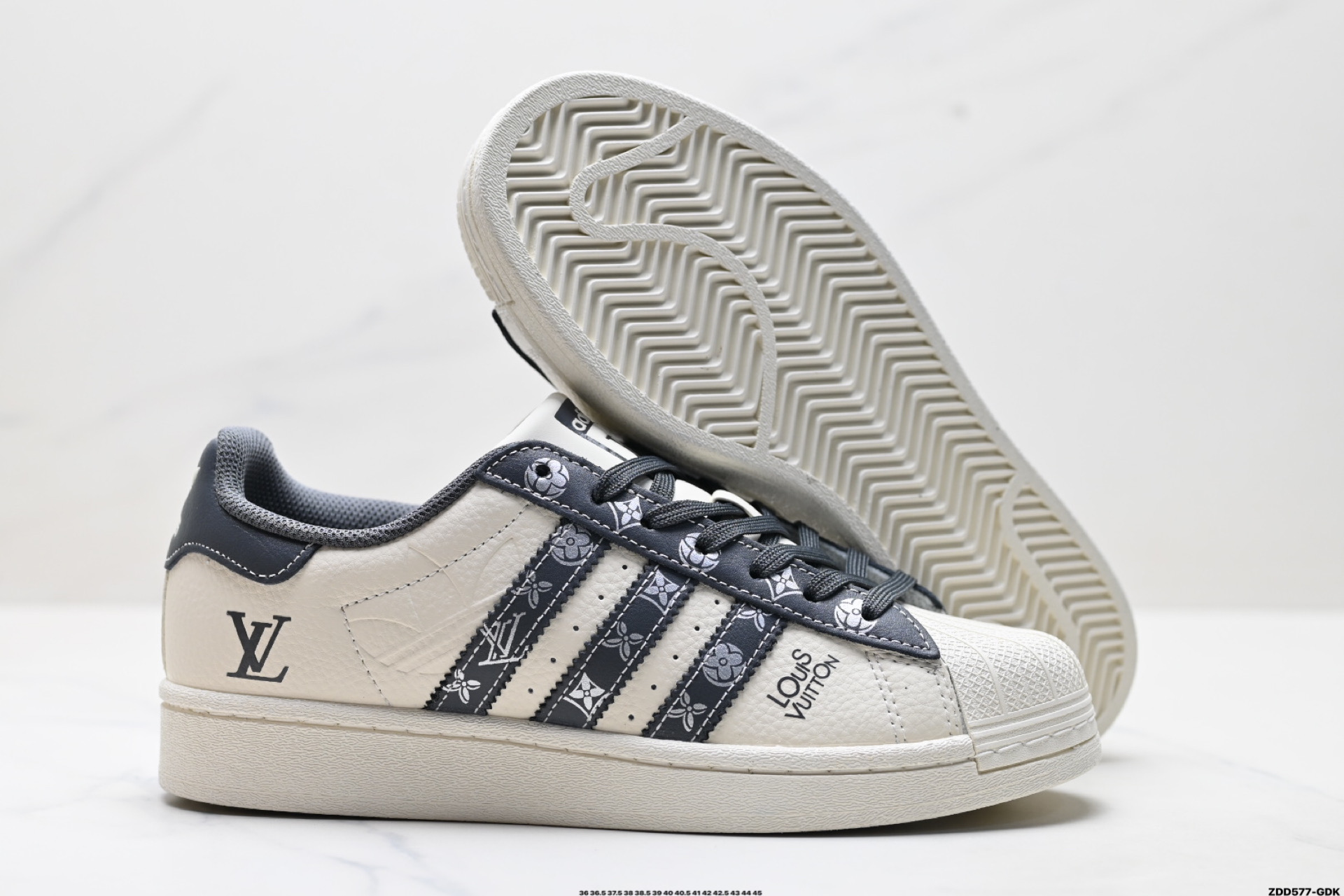 Adidas Originals Superstar 阿迪达斯 三叶草 贝壳头’DIY’系列低帮经典百搭休闲运动板鞋  AD8009