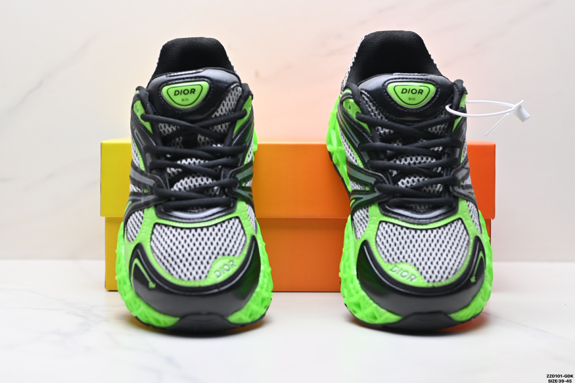 DIOR迪奥 B35 圆头系带 低帮 生活休闲鞋