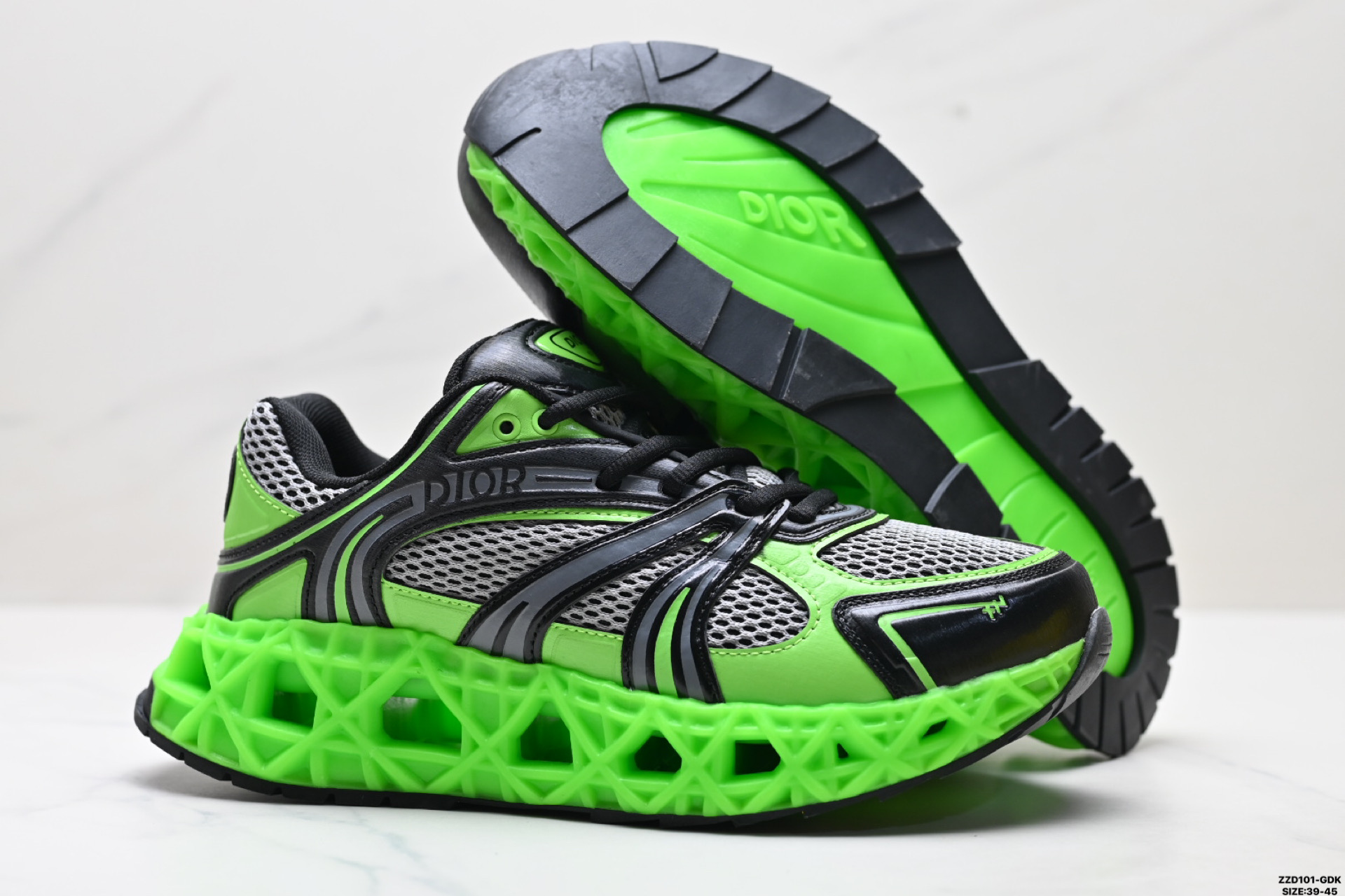 DIOR迪奥 B35 圆头系带 低帮 生活休闲鞋