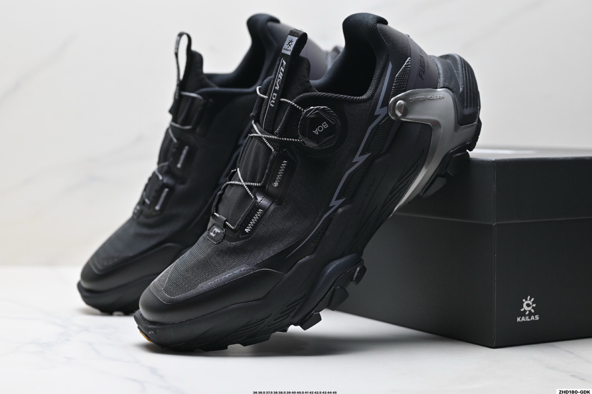 凯乐石 KAILAS FUGA DU BOA 大坡王轻越野徒步网布TPU减震防滑透气支撑回弹 低帮 超强抓地力登山鞋