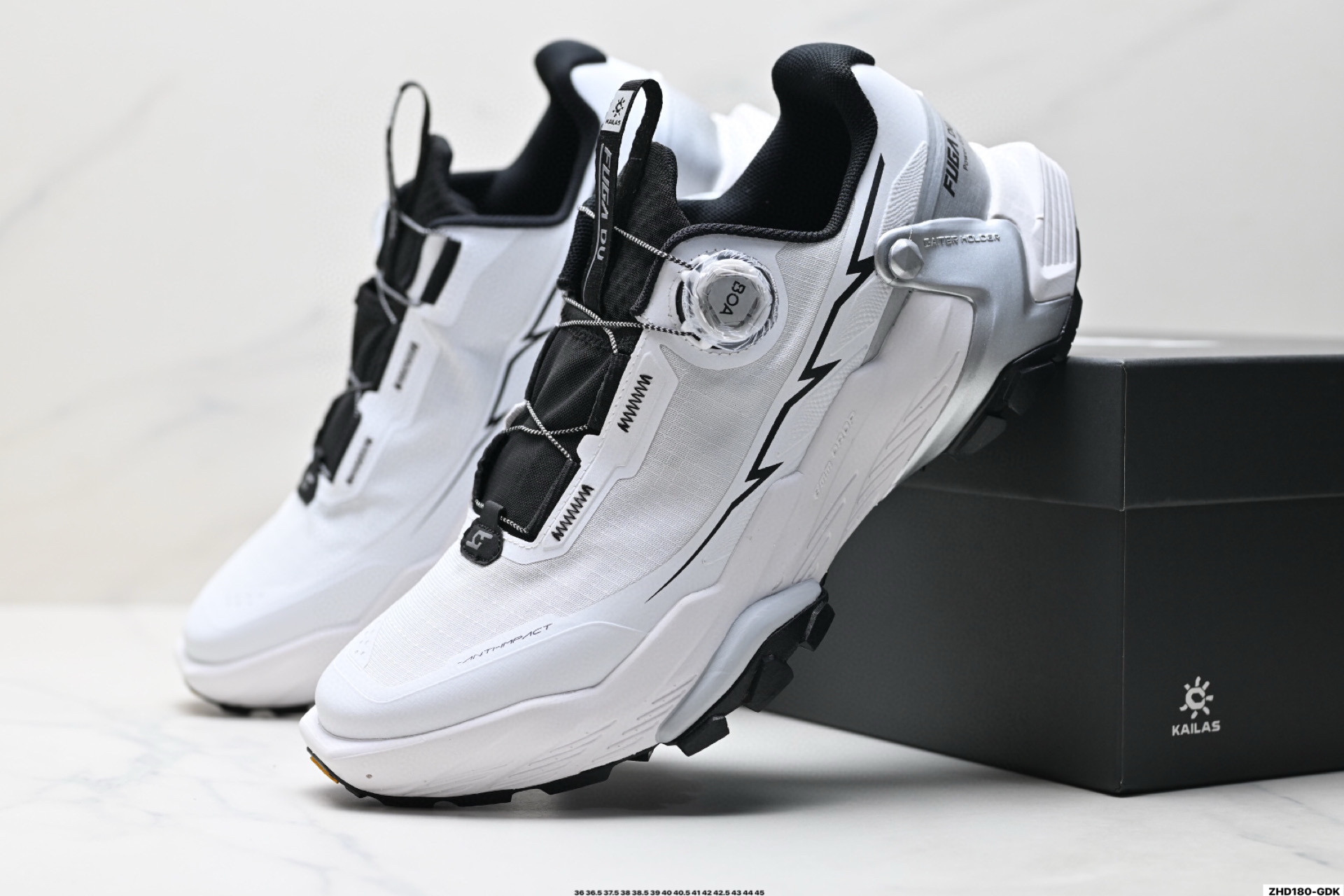 凯乐石 KAILAS FUGA DU BOA 大坡王轻越野徒步网布TPU减震防滑透气支撑回弹 低帮 超强抓地力登山鞋