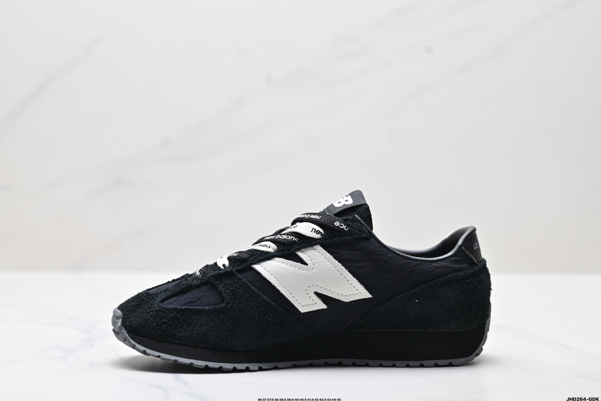 New Balance NB 471系列 织物牛剖层革 复古时尚 防滑耐磨低帮 生活休闲鞋 U471AE