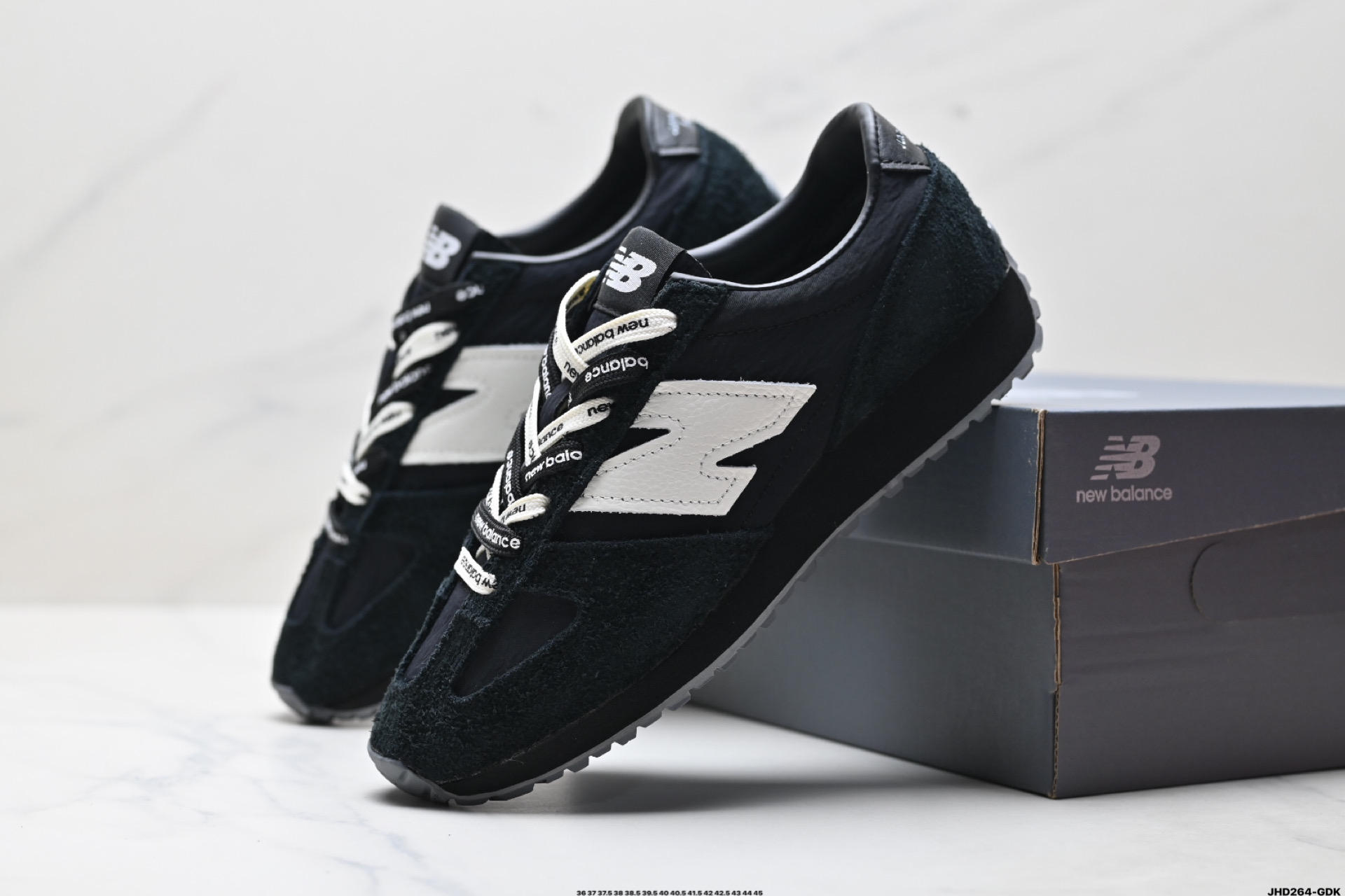 New Balance NB 471系列 织物牛剖层革 复古时尚 防滑耐磨低帮 生活休闲鞋 U471AE