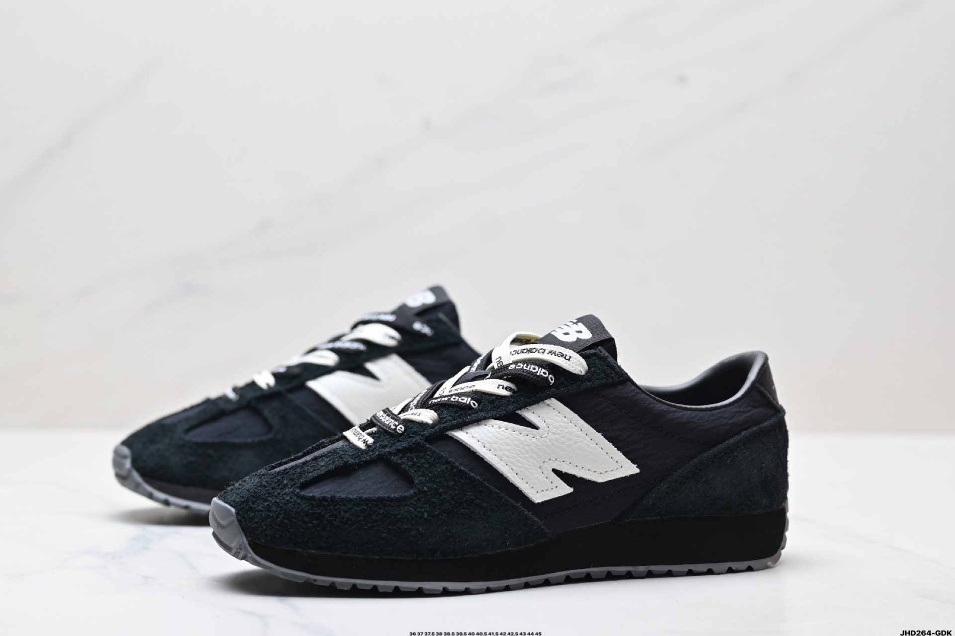 New Balance NB 471系列 织物牛剖层革 复古时尚 防滑耐磨低帮 生活休闲鞋 U471AE