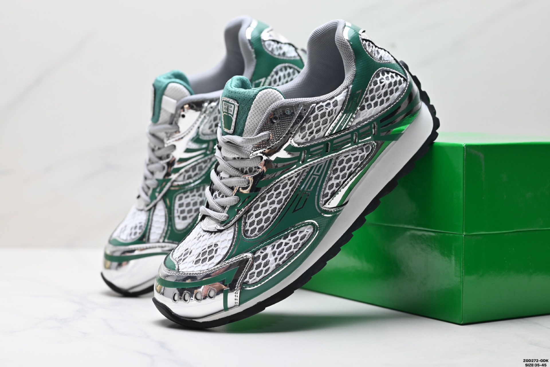 Bottega Veneta Orbit Lace-up Runner BV 葆蝶家时尚休闲王一博同款 老爹鞋运动鞋