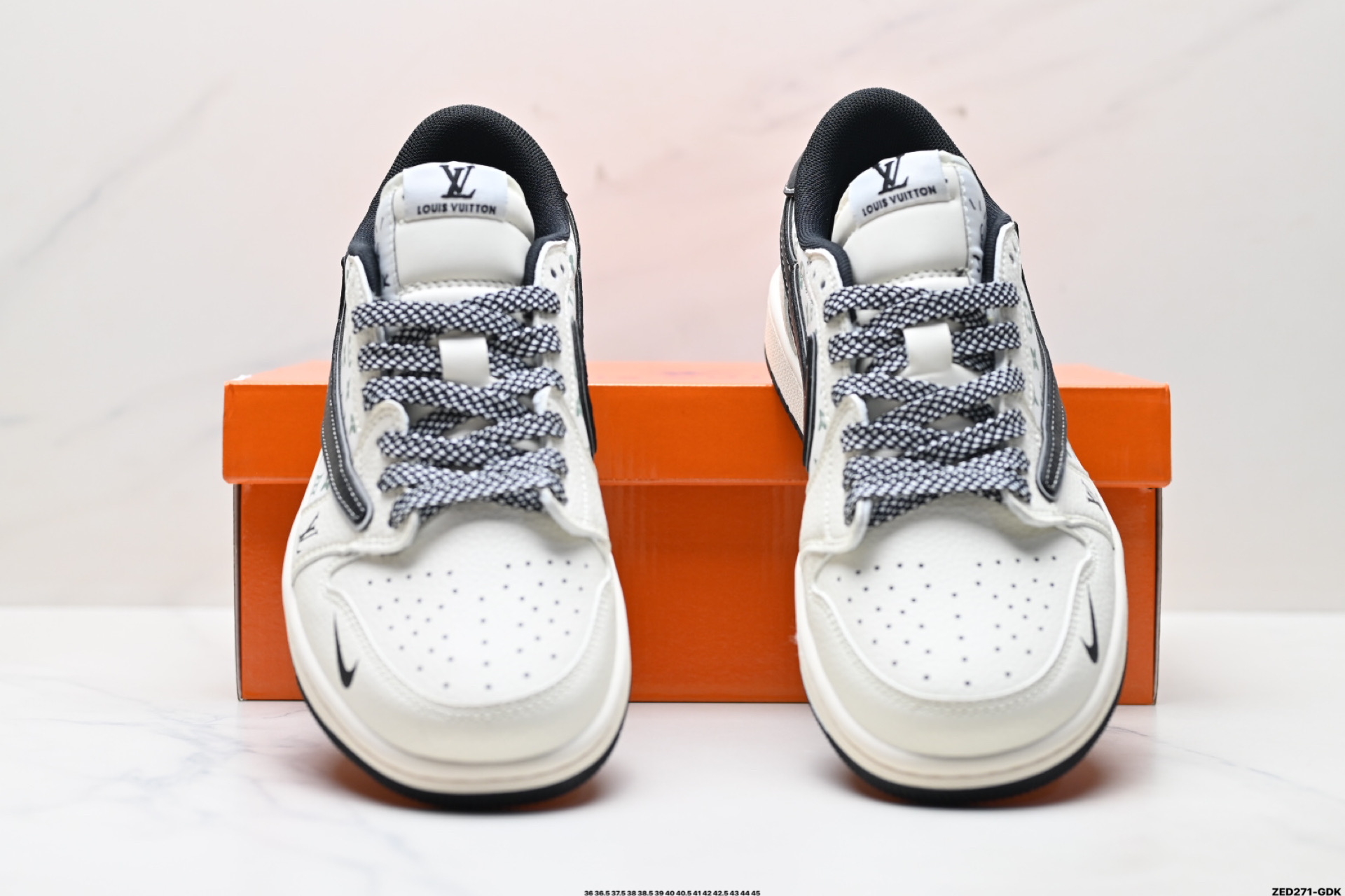 Nike Air Jordan 1 x Travis Scott AJ1倒勾 乔一倒钩 ‘DIY’定制 耐克 低帮文化篮球鞋 YX5066-335-High Quatity Cheap Brand wholesale wholesaler seller Clothes Bags handbags Sneakers Top Fashion Clothing Shoes from China Factory Chinese suppliers best Quality Beautiful Price Nike Air Jordan 1 x Travis Scott AJ1倒勾 乔一倒钩 ‘DIY’定制 耐克 低帮文化篮球鞋 YX5066-335