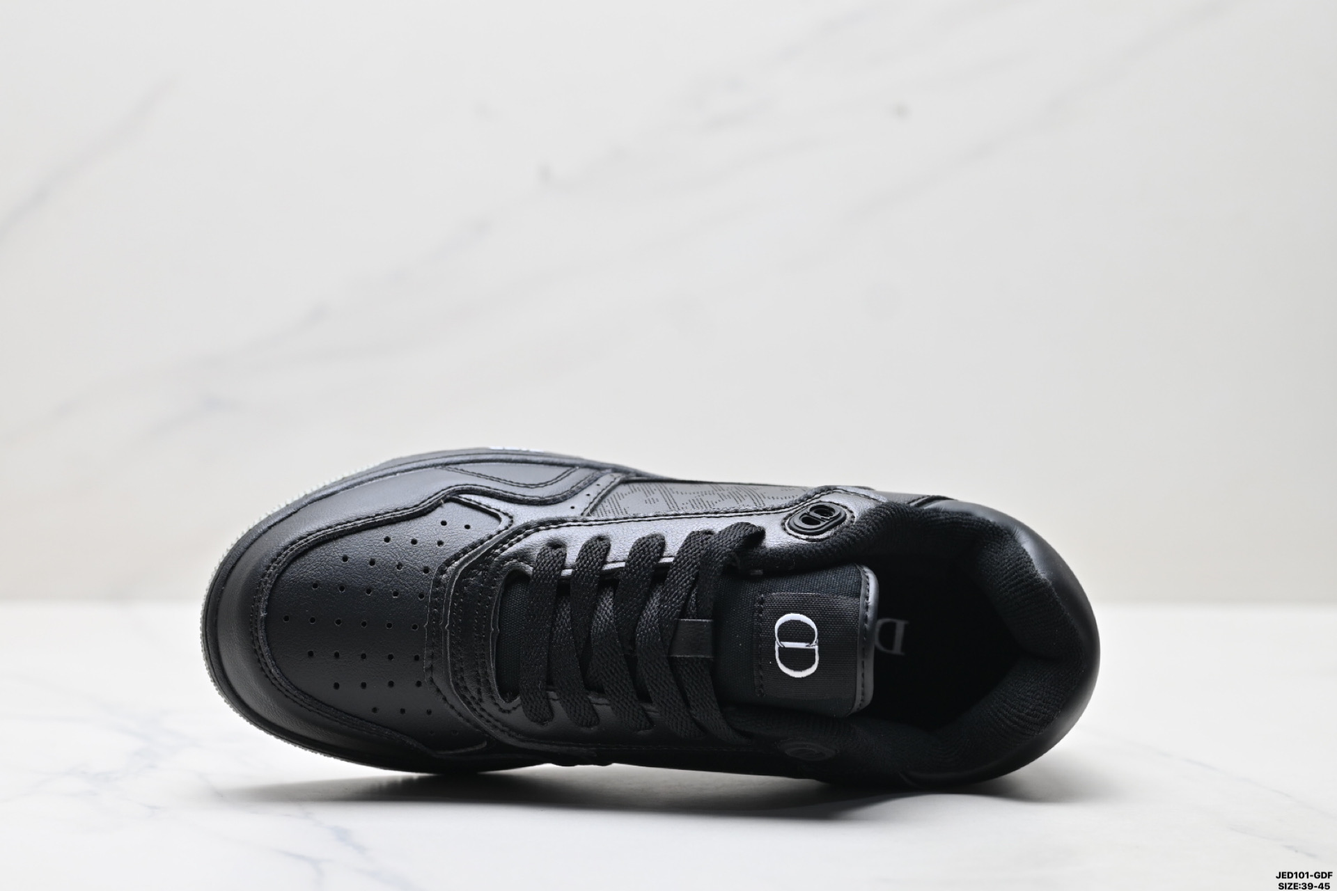 Dior B27 Zapatillas Casuales de Cuero y Tela con Logotipo, Negras, para Hombre 3 i1749054246553 1469 0 1