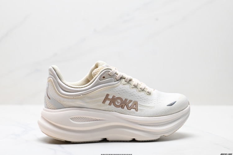 HOKA ONE ONE Bondi 9: Retro Comfort, Anti-Slip, and Durable Running Shoes 1 HOKA ONE ONE Bondi 9: Retro Comfort, Anti-Slip, and Durable Running Shoes