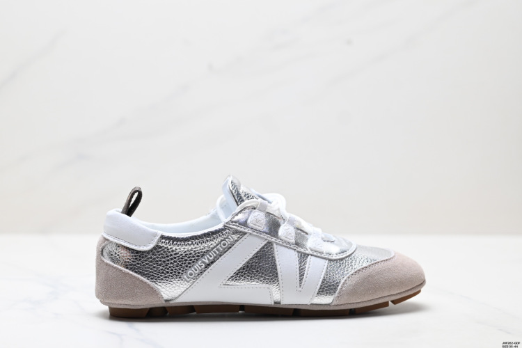 Louis Vuitton Sneakerina: Chic Leather Ballet-Inspired Low-Top Women's Sneakers 1 Louis Vuitton Sneakerina: Ballet-Inspired Leather Sneakers for Women