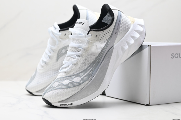 Saucony Endorphin Pro 4 White Running Shoes - Low Top, Cushioned, and Comfortable 1 Saucony Endorphin Pro 4 White Running Shoes – Low Top, Cushioned, and Comfortable