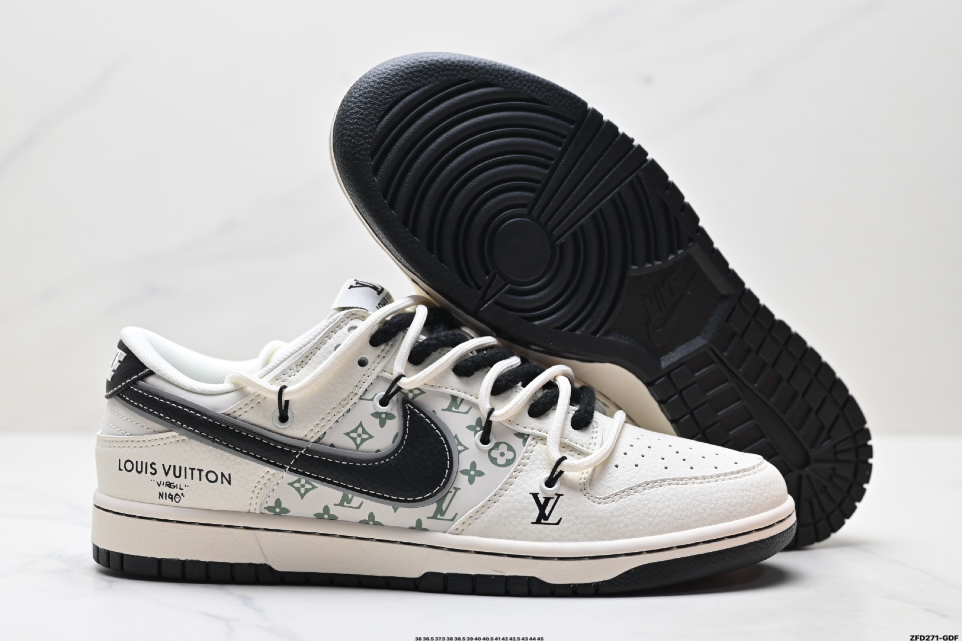 Nike Dunk Low Retro ‘DIY高端定制’耐克 低帮休闲运动板鞋  YX5066-337