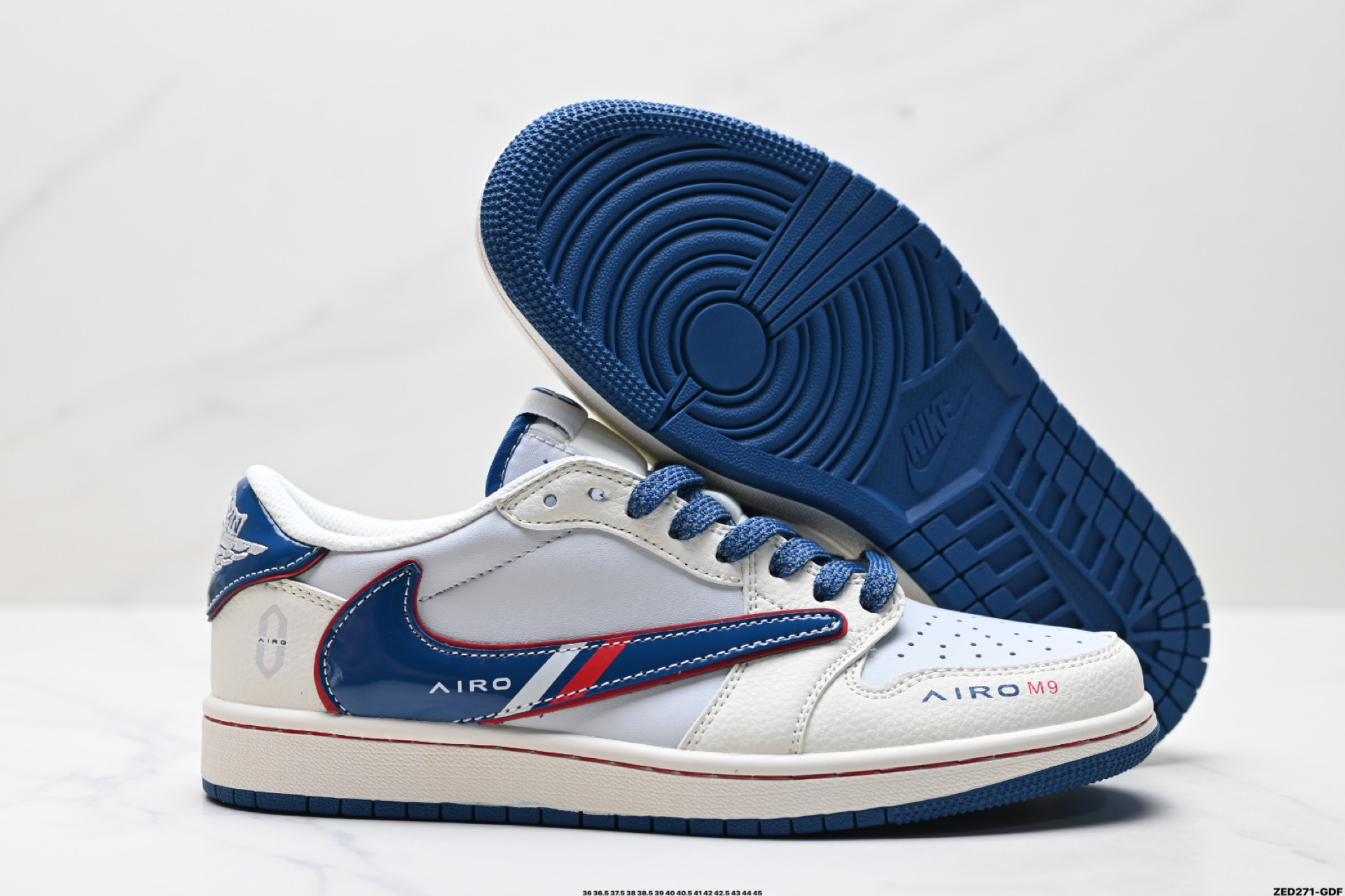 Nike Air Jordan 1 x Travis Scott AJ1倒勾 乔一倒钩 ‘DIY’定制 耐克 低帮文化篮球鞋 FC1688-240-High Quatity Cheap Brand wholesale wholesaler seller Clothes Bags handbags Sneakers Top Fashion Clothing Shoes from China Factory Chinese suppliers best Quality Beautiful Price Nike Air Jordan 1 x Travis Scott AJ1倒勾 乔一倒钩 ‘DIY’定制 耐克 低帮文化篮球鞋 FC1688-240