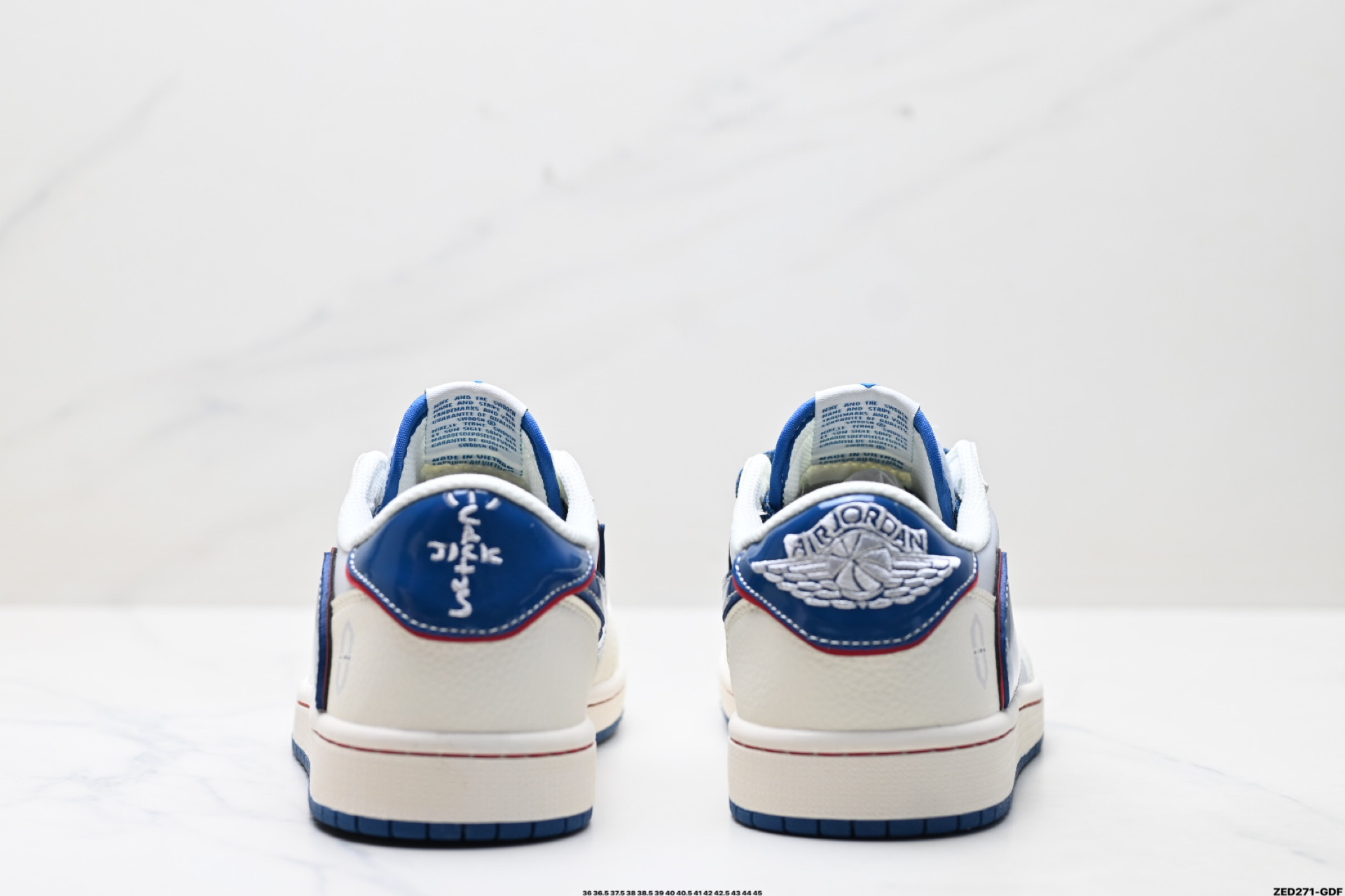 Nike Air Jordan 1 x Travis Scott AJ1倒勾 乔一倒钩 ‘DIY’定制 耐克 低帮文化篮球鞋 FC1688-240-High Quatity Cheap Brand wholesale wholesaler seller Clothes Bags handbags Sneakers Top Fashion Clothing Shoes from China Factory Chinese suppliers best Quality Beautiful Price Nike Air Jordan 1 x Travis Scott AJ1倒勾 乔一倒钩 ‘DIY’定制 耐克 低帮文化篮球鞋 FC1688-240