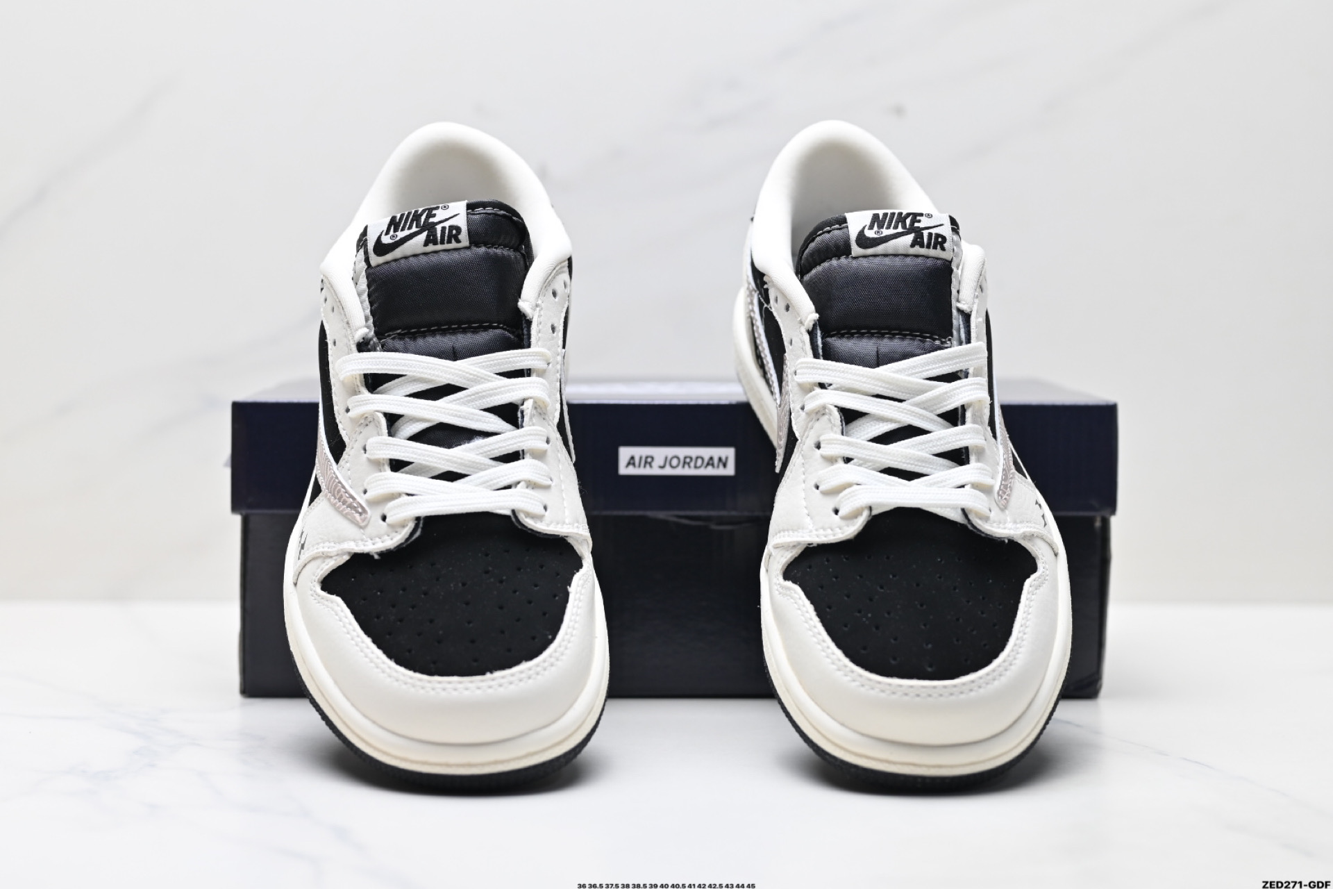 Nike Air Jordan 1 x Travis Scott AJ1倒勾 乔一倒钩 ‘DIY’定制 耐克 低帮文化篮球鞋 XS2024-047-High Quatity Cheap Brand wholesale wholesaler seller Clothes Bags handbags Sneakers Top Fashion Clothing Shoes from China Factory Chinese suppliers best Quality Beautiful Price Nike Air Jordan 1 x Travis Scott AJ1倒勾 乔一倒钩 ‘DIY’定制 耐克 低帮文化篮球鞋 XS2024-047