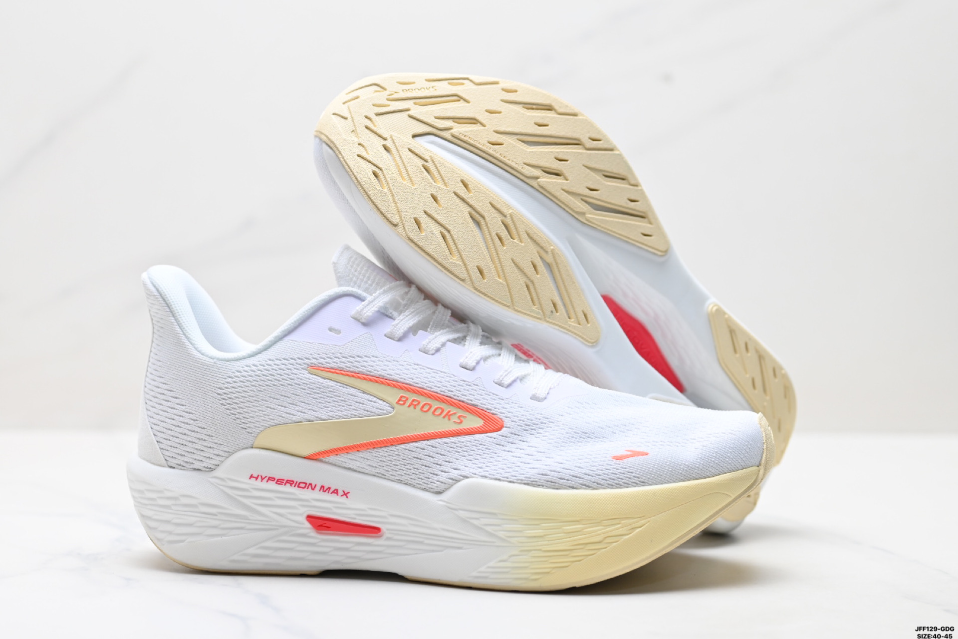 BROOKS布鲁克斯Hyperion Max 2 烈风2 减震竞速马拉松专业跑鞋 110434 1D 409