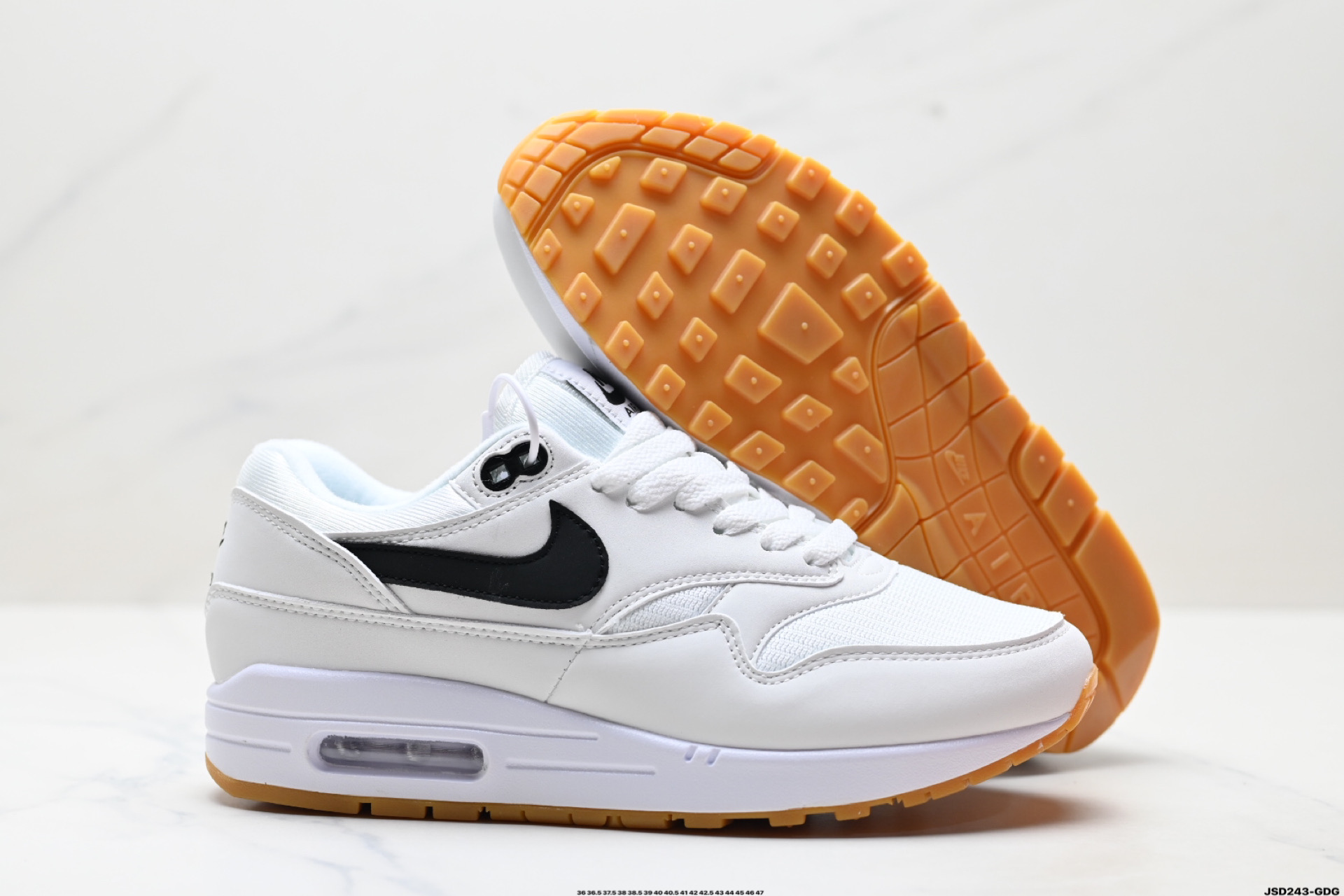 Nike Air Max 1 耐克气垫 缓震 耐磨运动鞋 鞋身材质均选择皮革 织物 FN0697-100-High Quatity Cheap Brand wholesale wholesaler seller Clothes Bags handbags Sneakers Top Fashion Clothing Shoes from China Factory Chinese suppliers best Quality Beautiful Price Nike Air Max 1 耐克气垫 缓震 耐磨运动鞋 鞋身材质均选择皮革 织物 FN0697-100