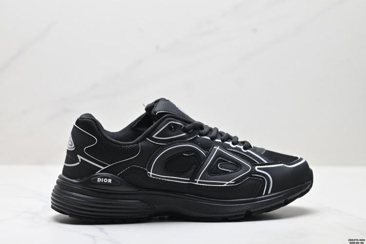 Dior B30 Black Mesh Sneakers - Reinterpreting Classic Tennis Shoes 1 Dior B30 Black Mesh Sneakers – Reinterpreting Classic Tennis Shoes