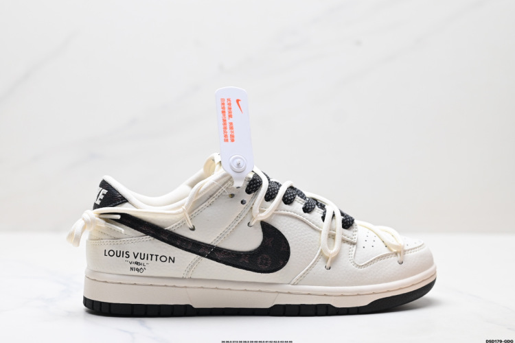 Nike Dunk Low Retro 'DIY' SC9772-805 Women's/Men's Casual Sneakers 1 Nike Dunk Low Retro: Premium Comfort & Style – SC9772-805