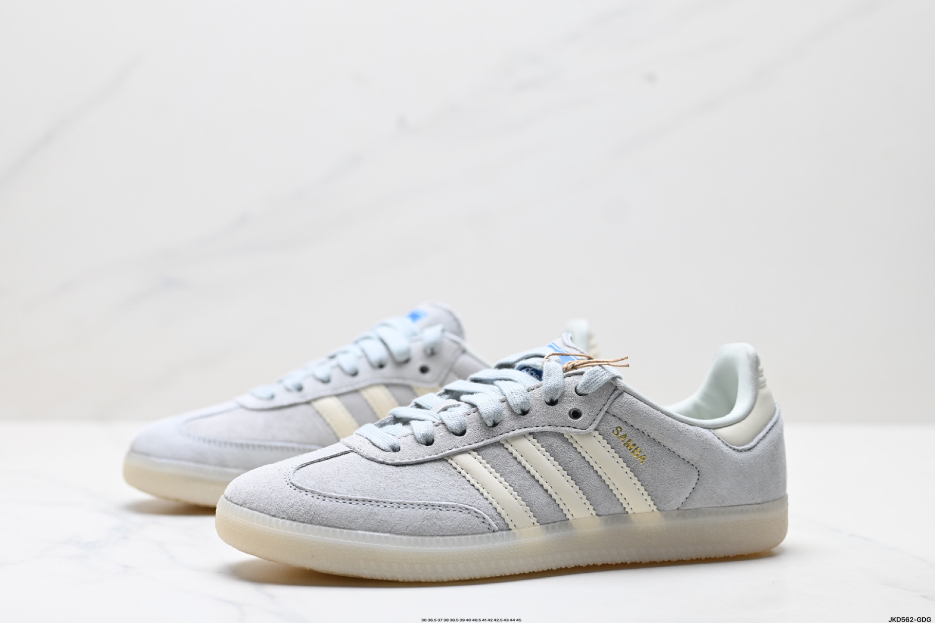Adidas Originals Samba OG桑巴舞系列绅士德训足球风百搭低帮休闲运动板鞋 IG6177