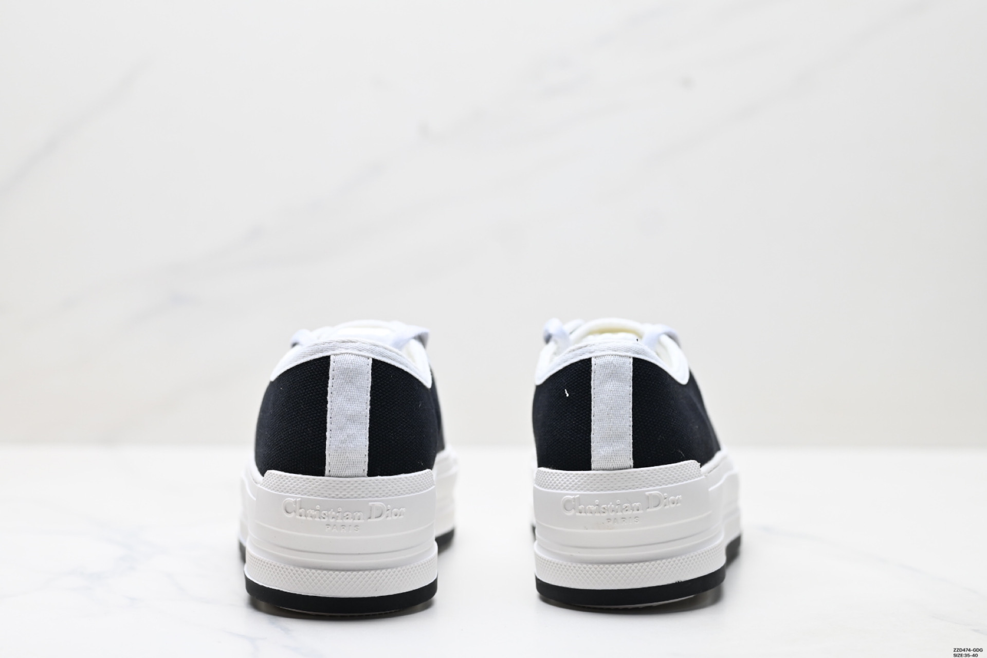 Dior Walk'n'Dior Zapatillas Deportivas con Plataforma en Jacquard Oblique 7 i1749142941541 8235 0 5