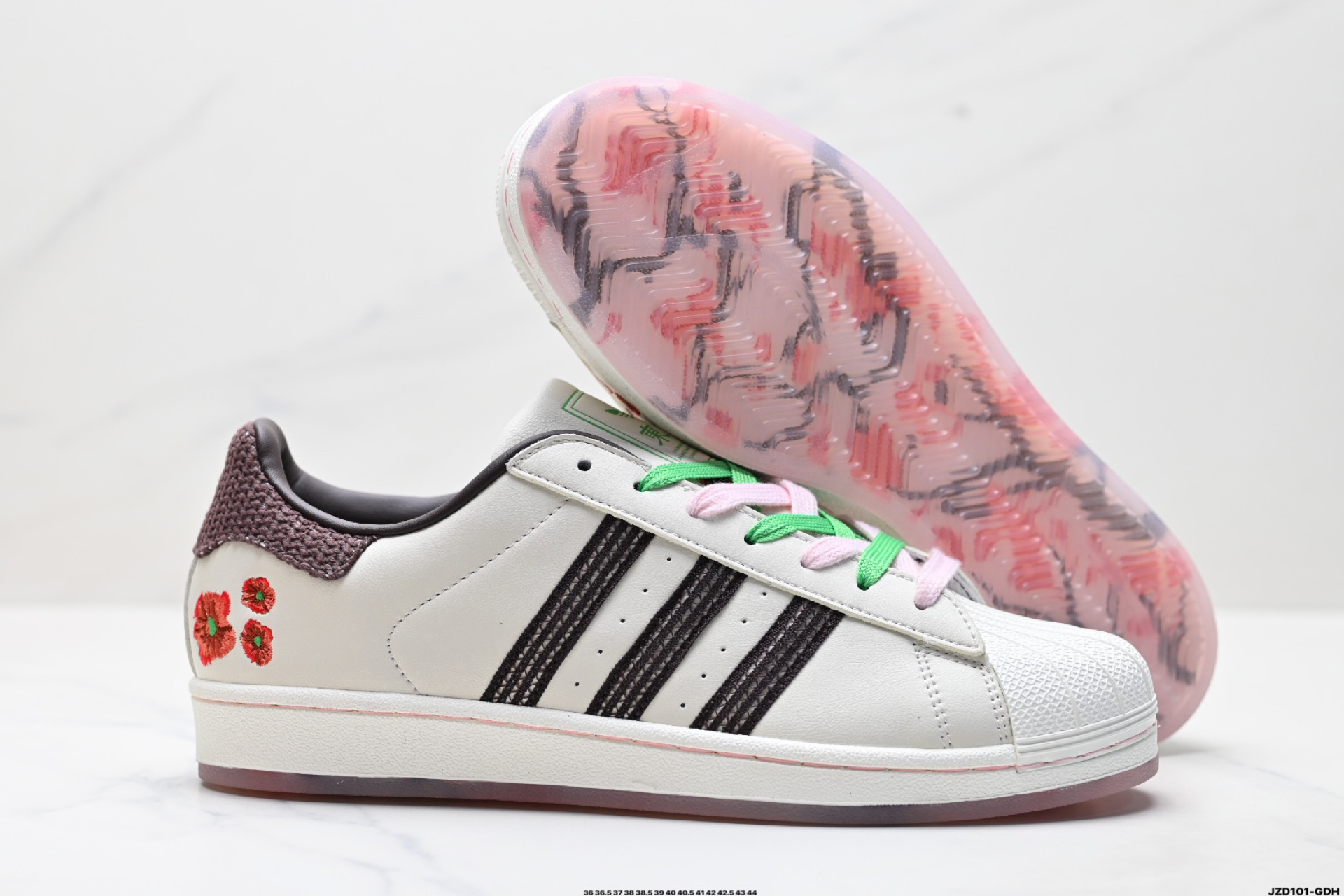 Adidas Originals Superstar贝壳头系列 阿迪达斯 低帮经典百搭休闲运动板鞋 JH7759