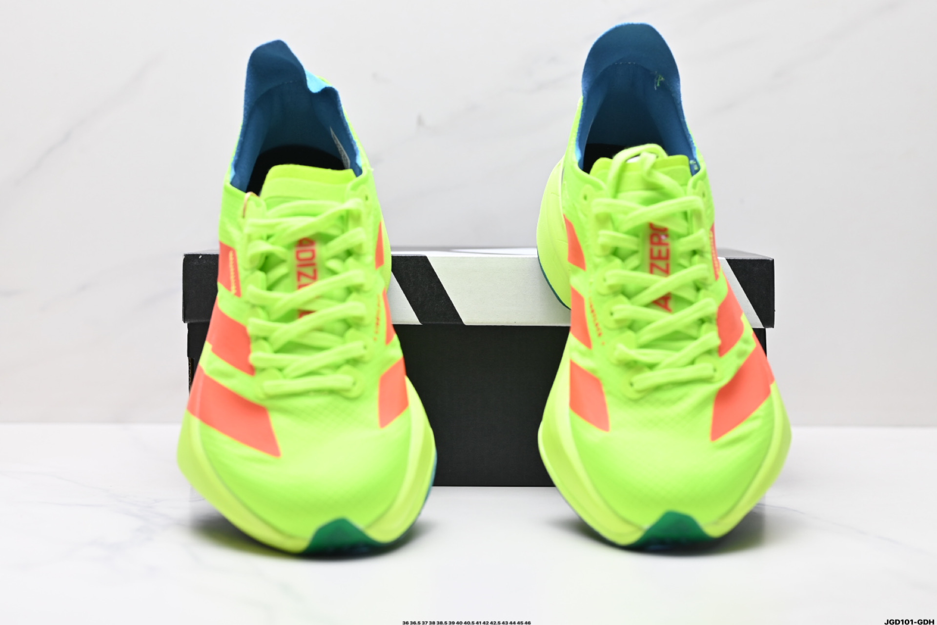 Adidas Adizero Adios Pro 4M 马拉松飞线贾卡轻质透气休闲运动跑步鞋 JQ1571