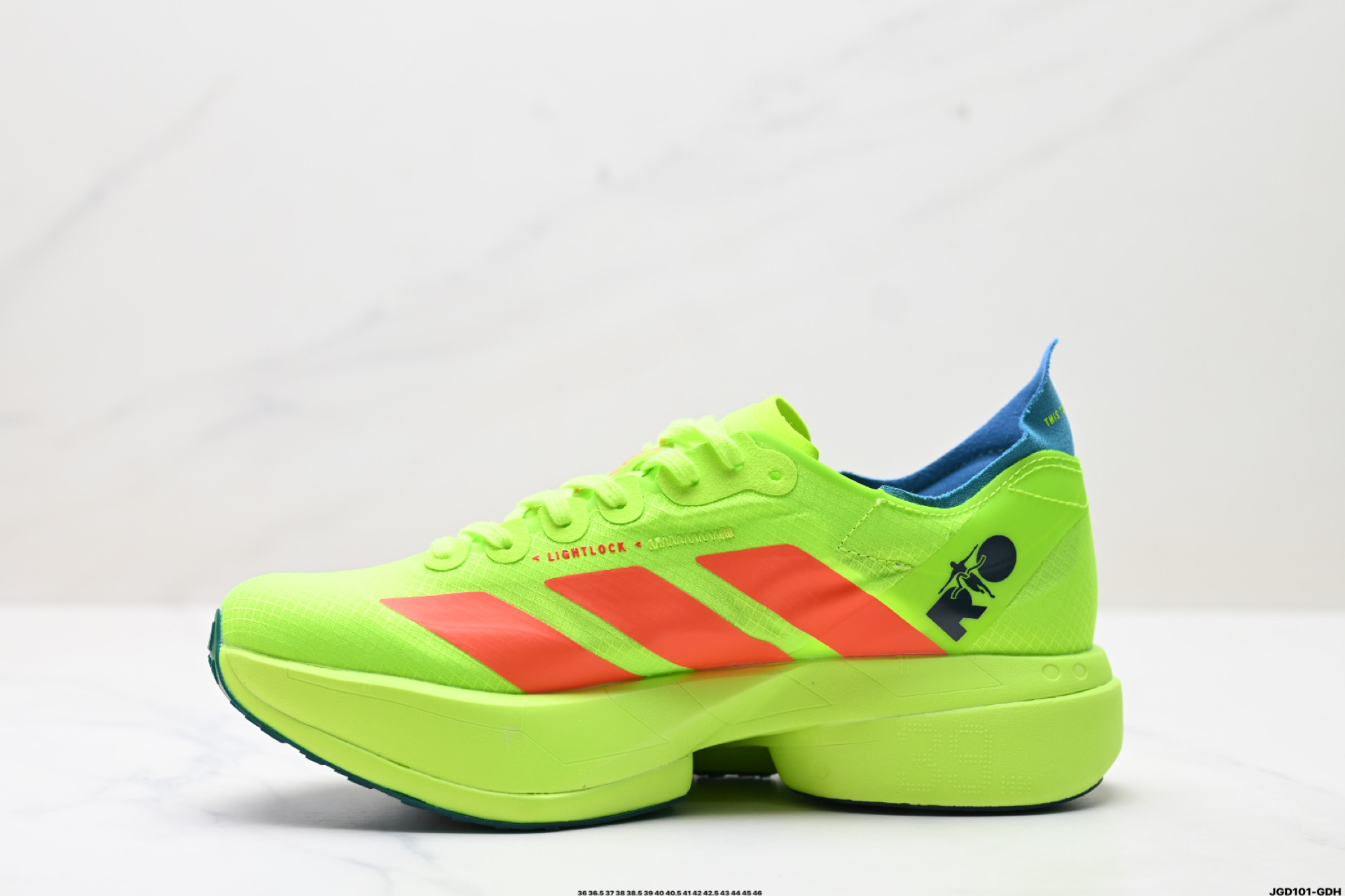 Adidas Adizero Adios Pro 4M 马拉松飞线贾卡轻质透气休闲运动跑步鞋 JQ1571