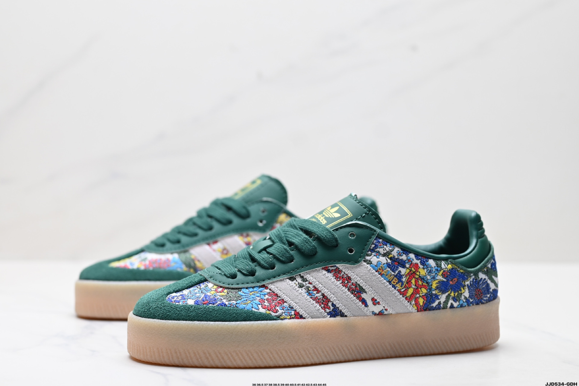 Adidas Originals Sambae 桑巴舞系列阿迪达斯 三叶草 绅士德训足球风百搭低帮休闲运动板鞋 JH7289 Adidas Originals Sambae 桑巴舞系列阿迪达斯 三叶草 绅士德训足球风百搭低帮休闲运动板鞋 JH7289