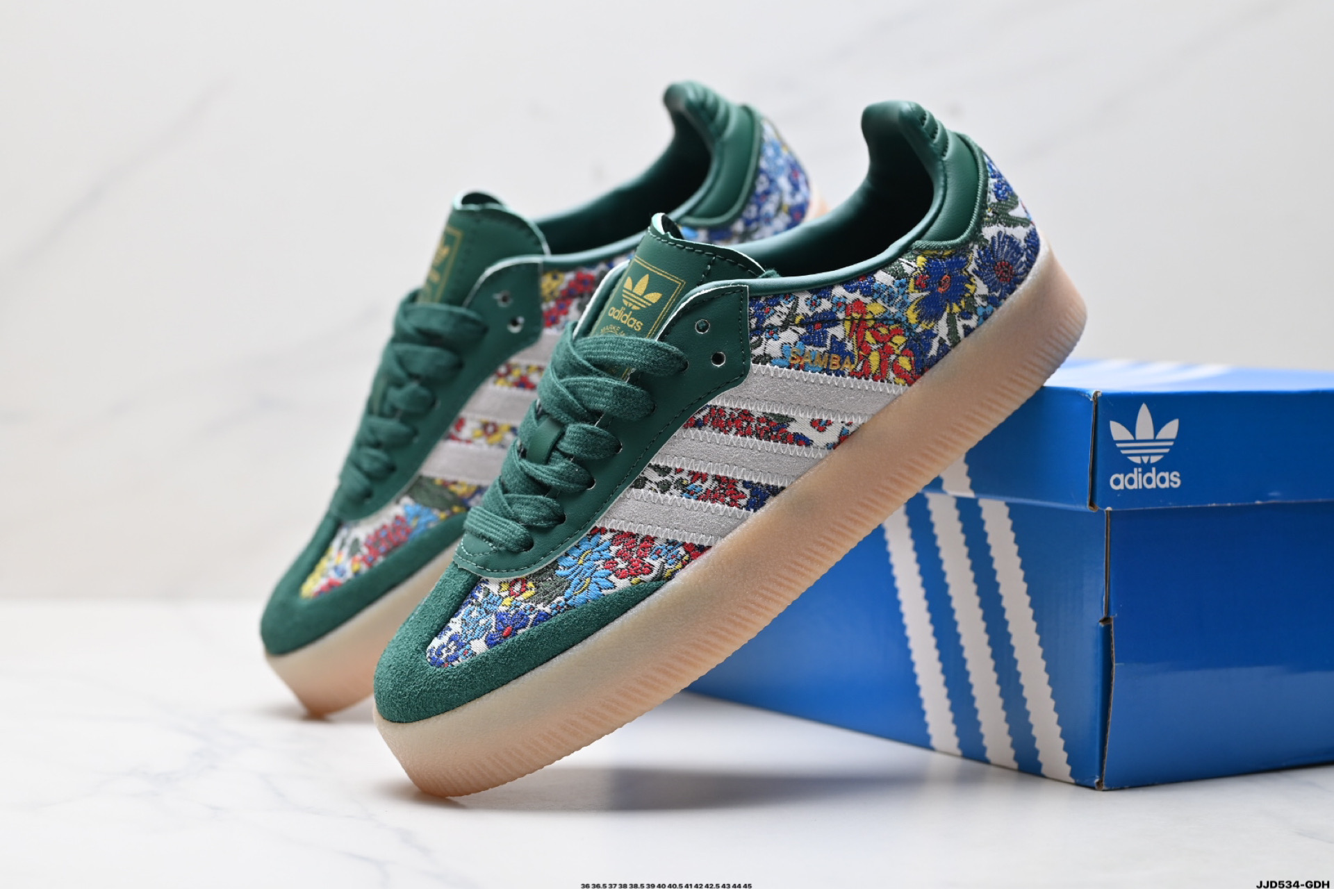 Adidas Originals Sambae 桑巴舞系列阿迪达斯 三叶草 绅士德训足球风百搭低帮休闲运动板鞋 JH7289 Adidas Originals Sambae 桑巴舞系列阿迪达斯 三叶草 绅士德训足球风百搭低帮休闲运动板鞋 JH7289