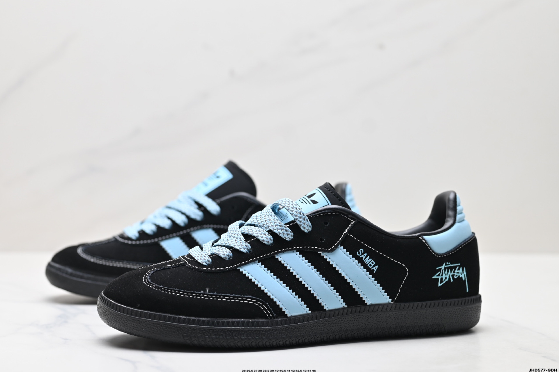 Adidas Originals Samba OG ‘DIY’桑巴舞系列 阿迪达斯 三叶草绅士德训足球风百搭低帮休闲运动板鞋 XR0003