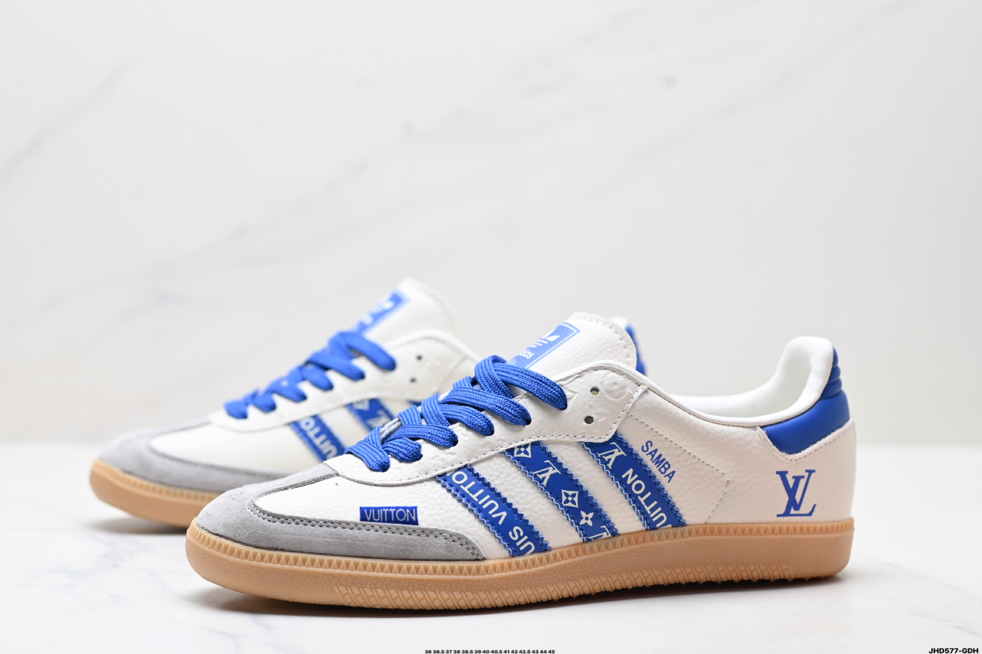 Adidas Originals Samba OG ‘DIY’桑巴舞系列 阿迪达斯 三叶草绅士德训足球风百搭低帮休闲运动板鞋 XR0005