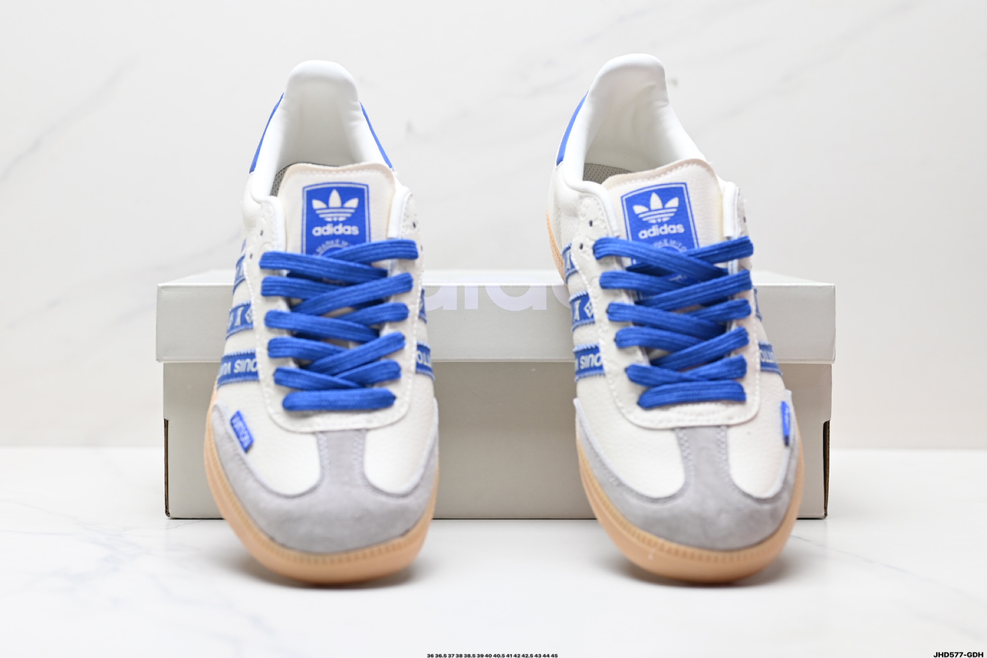 Adidas Originals Samba OG ‘DIY’桑巴舞系列 阿迪达斯 三叶草绅士德训足球风百搭低帮休闲运动板鞋 XR0005