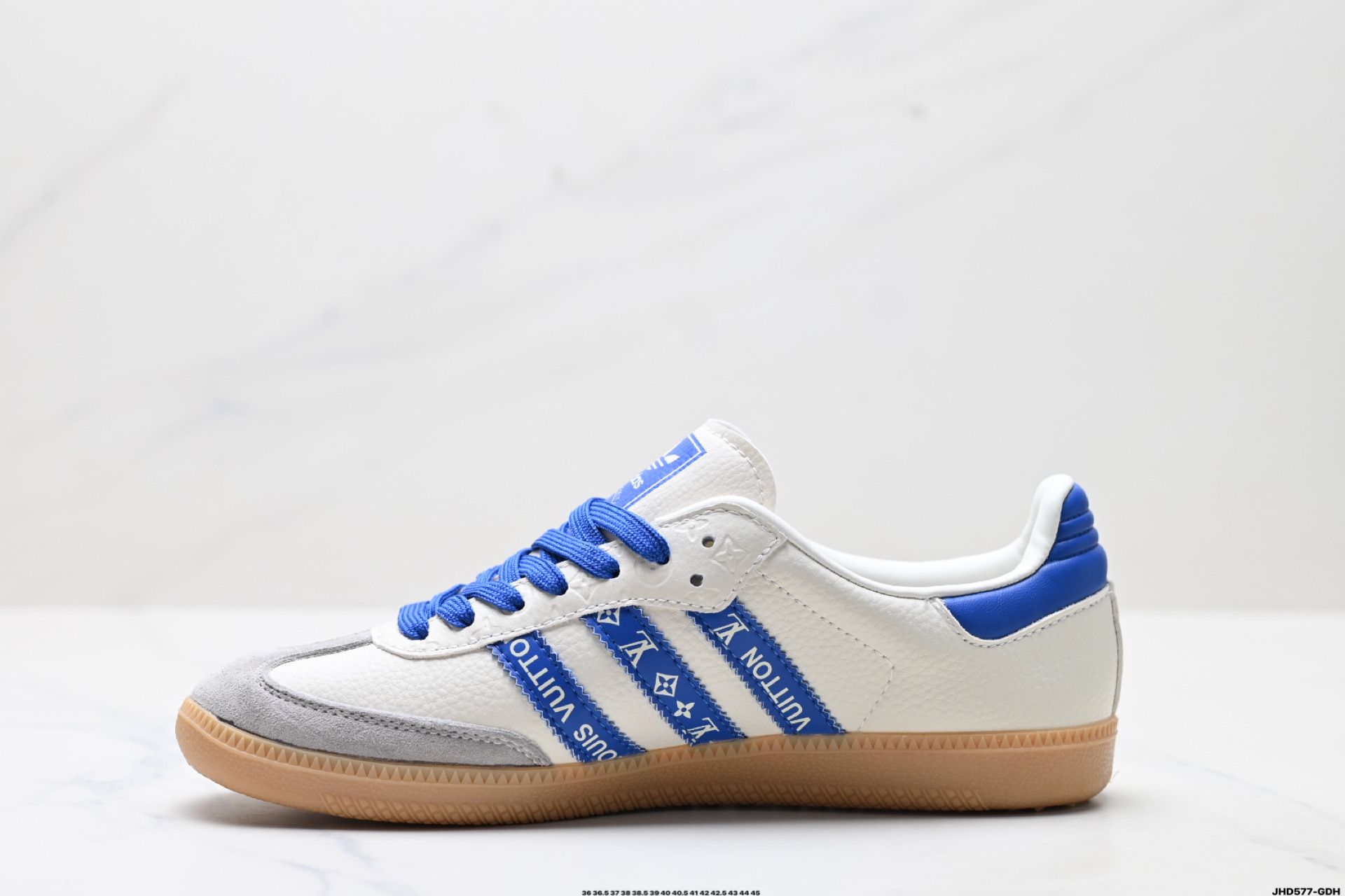 Adidas Originals Samba OG ‘DIY’桑巴舞系列 阿迪达斯 三叶草绅士德训足球风百搭低帮休闲运动板鞋 XR0005