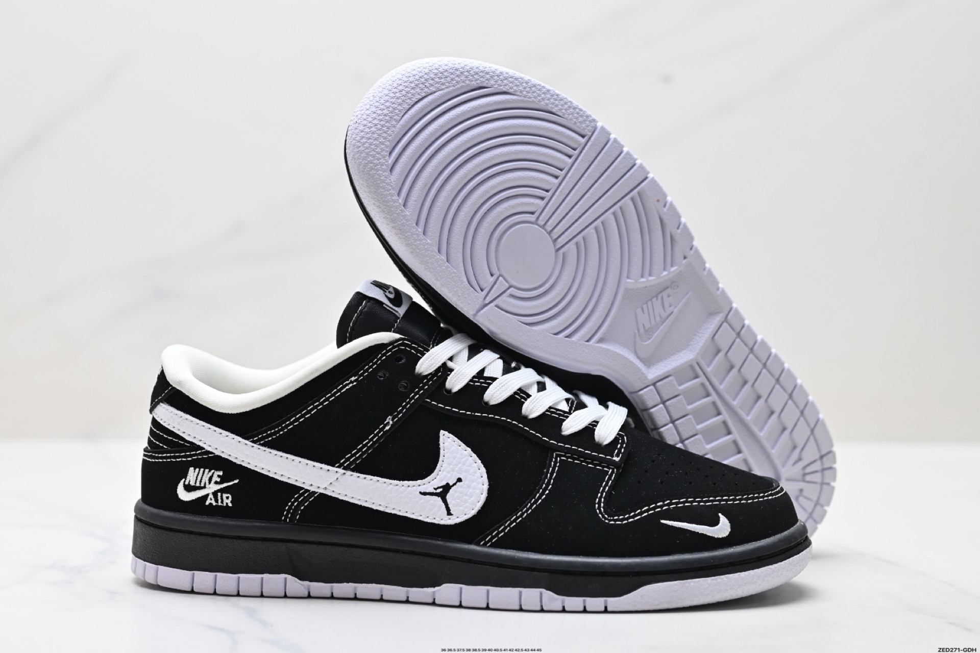 Nike Dunk Low Retro ‘DIY高端定制’耐克 低帮休闲运动板鞋  LW1818-117