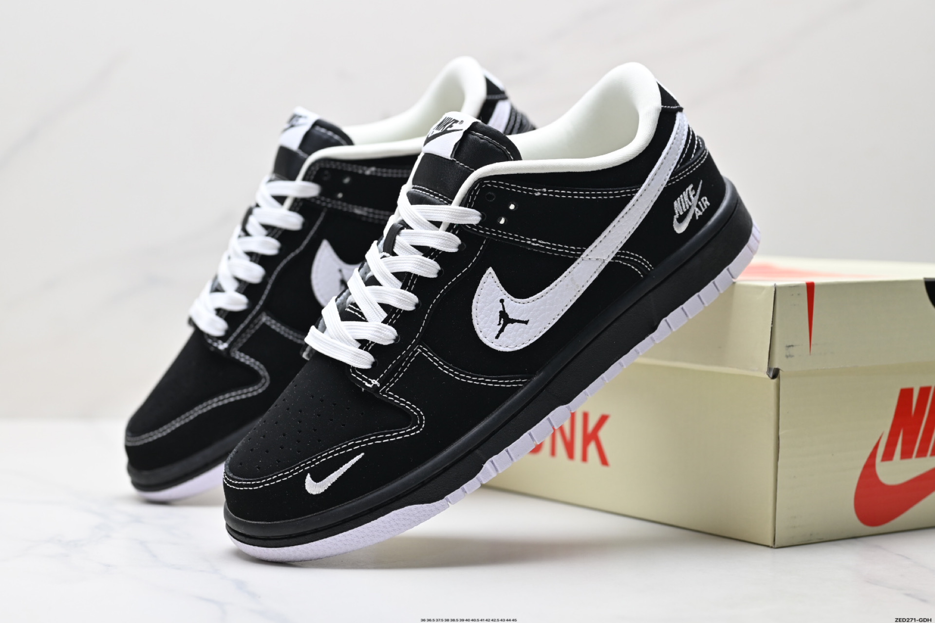 Nike Dunk Low Retro ‘DIY高端定制’耐克 低帮休闲运动板鞋  LW1818-117