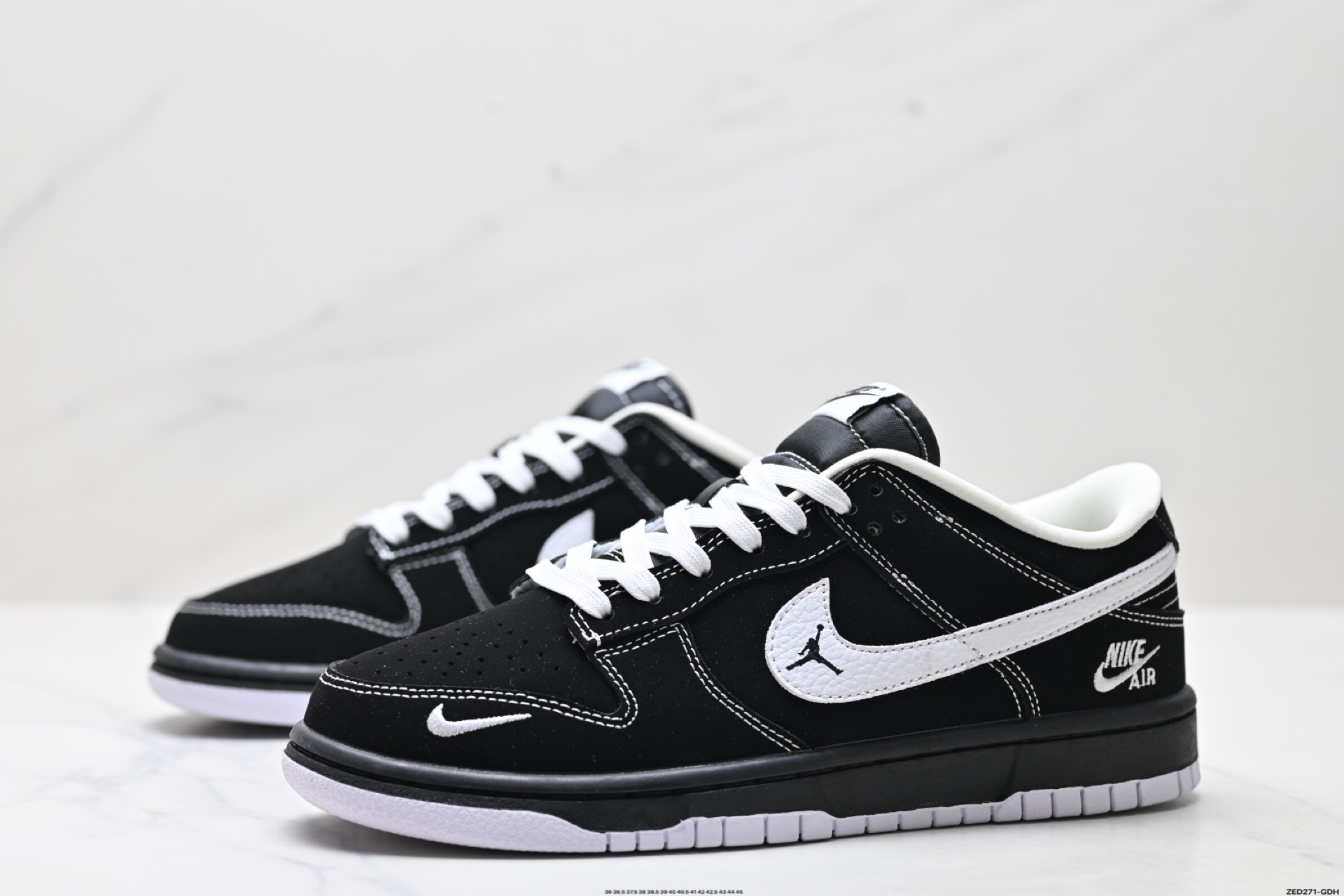 Nike Dunk Low Retro ‘DIY高端定制’耐克 低帮休闲运动板鞋  LW1818-117