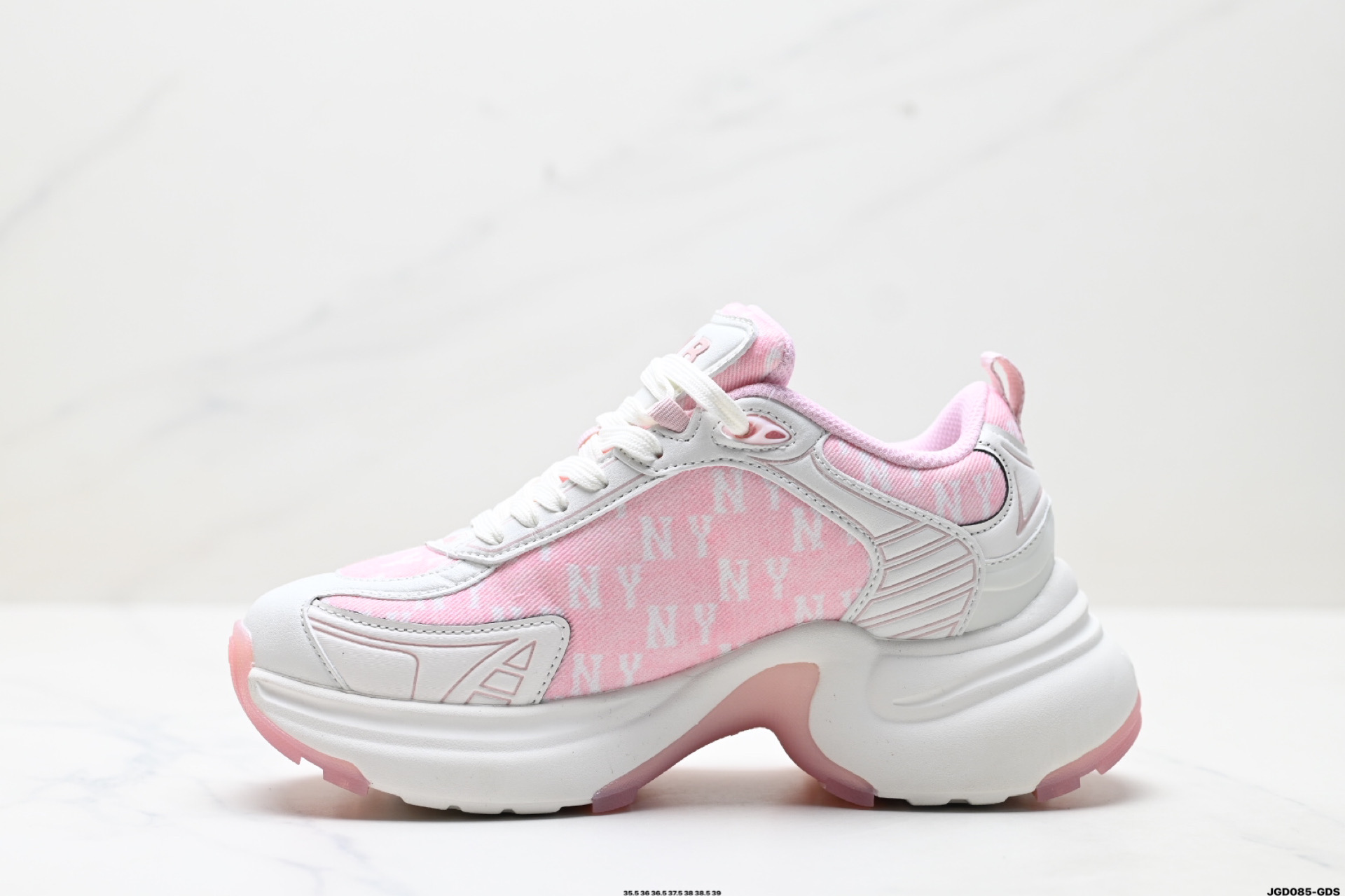 MLB XLG CHUNKY 百搭舒适休闲潮流运动厚底增高防滑耐磨 低帮 老爹鞋 3ASHW065N