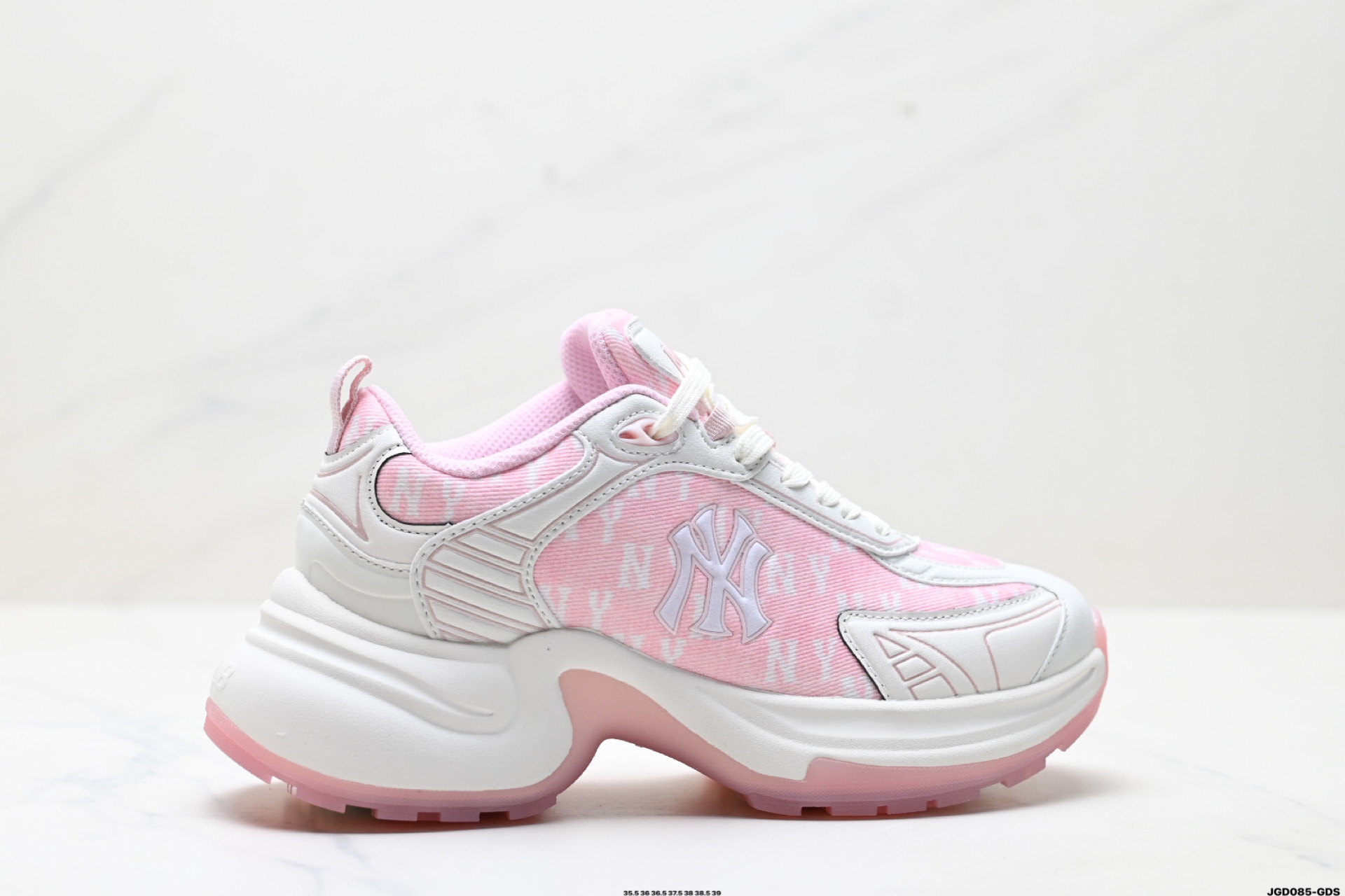 MLB XLG CHUNKY 百搭舒适休闲潮流运动厚底增高防滑耐磨 低帮 老爹鞋 3ASHW065N