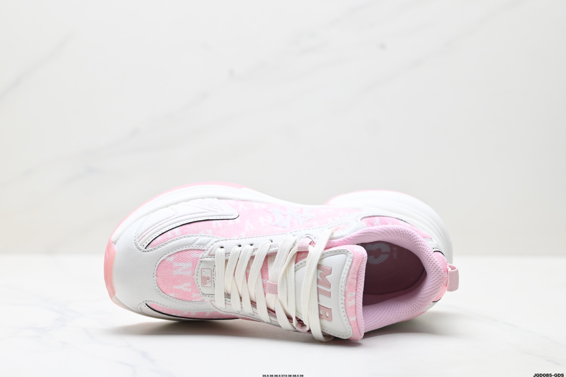 MLB XLG CHUNKY 百搭舒适休闲潮流运动厚底增高防滑耐磨 低帮 老爹鞋 3ASHW065N