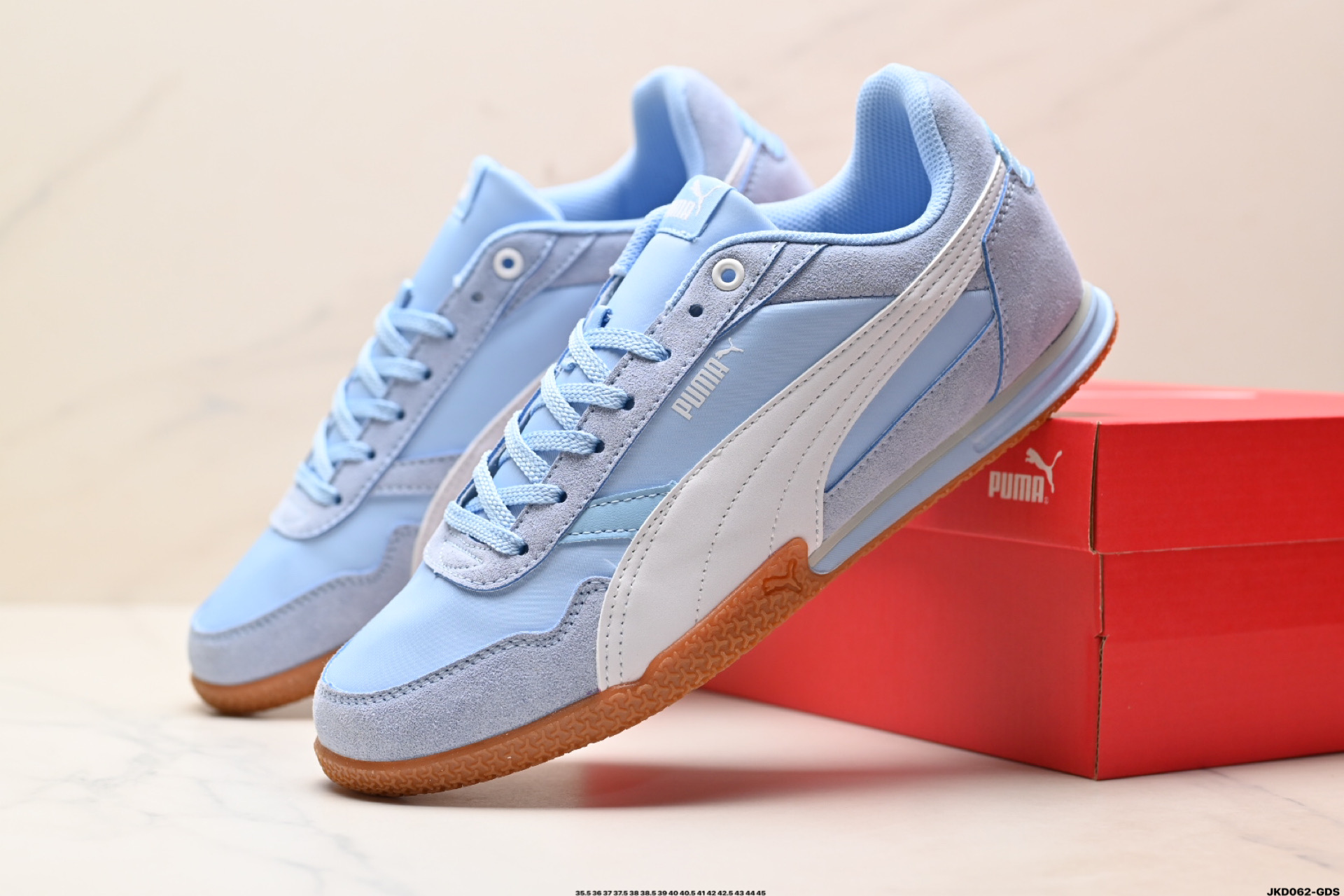 PUMA Bella Donna Nylon 彪马 舒适男女低帮生活休闲德训薄底鞋 402673-03