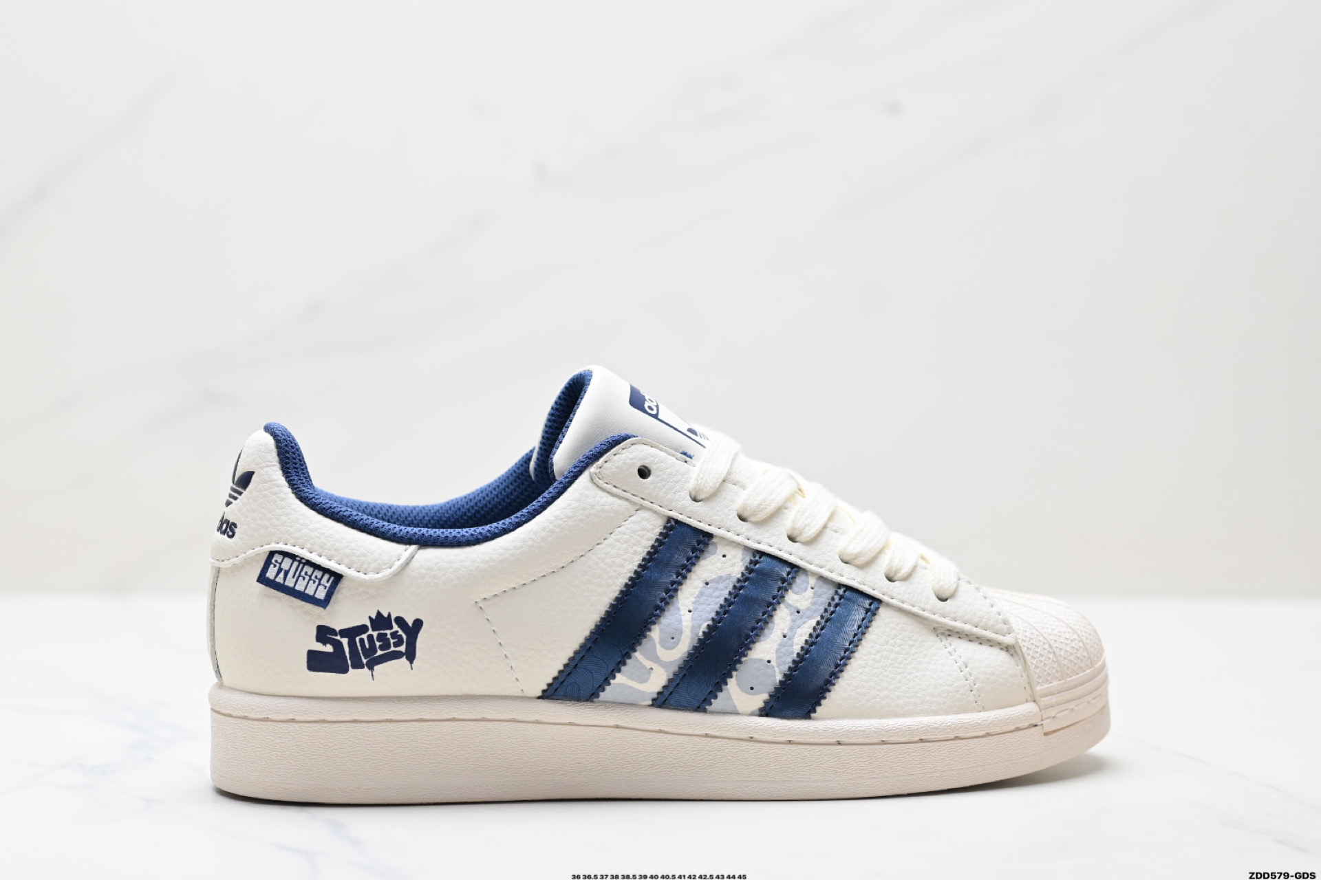 Adidas Originals Superstar 阿迪达斯 三叶草 贝壳头’DIY’系列低帮经典百搭休闲运动板鞋  HS3076