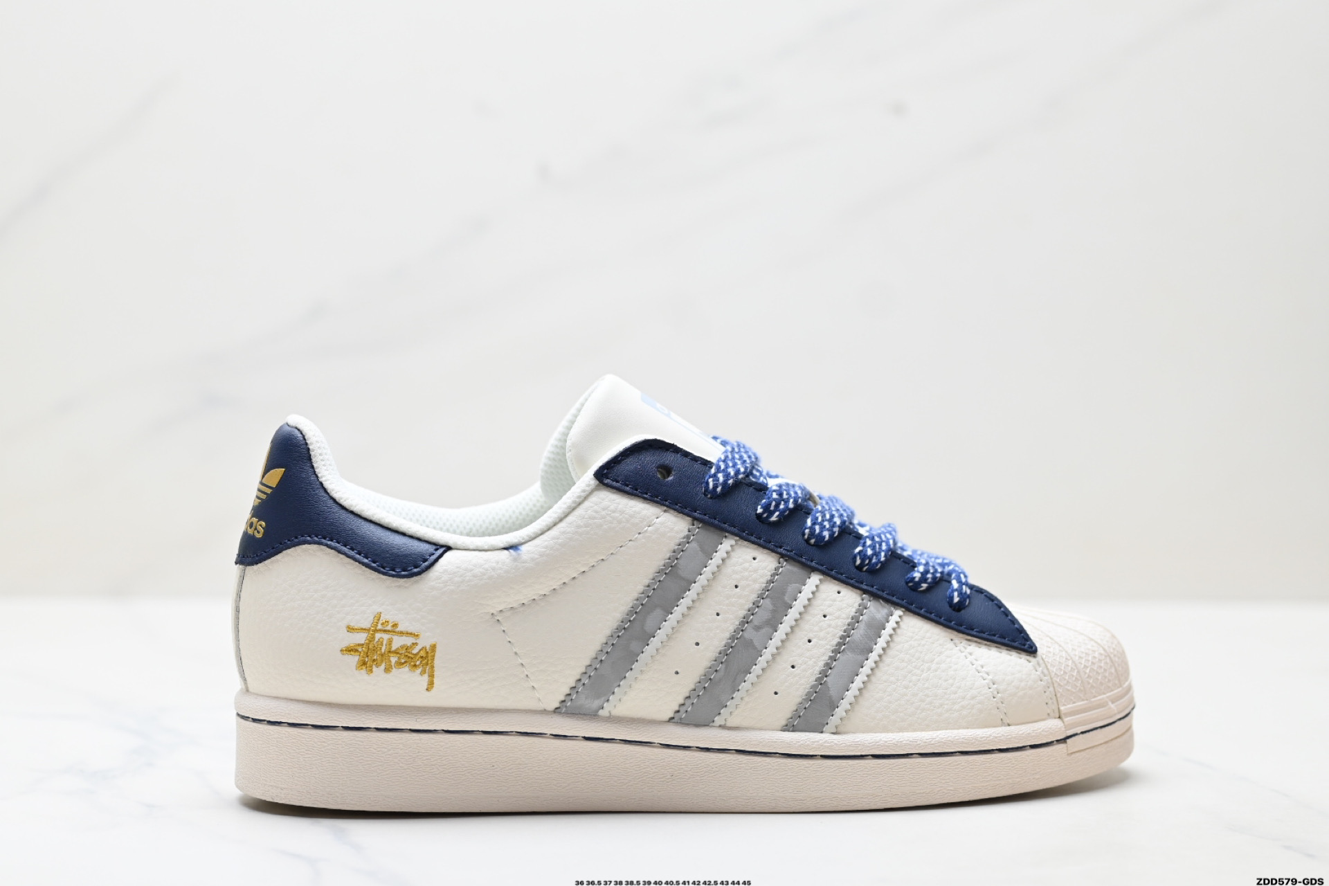 Adidas Originals Superstar 阿迪达斯 三叶草 贝壳头’DIY’系列低帮经典百搭休闲运动板鞋  HS3076