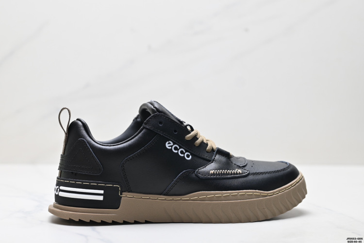 Ecco Lisbon Leather Sneakers - Outdoor, Street Style, Anti-Slip, and Comfortable 1 Ecco Lisbon Leather Sneakers – Outdoor, Street Style, Anti-Slip, and Comfortable