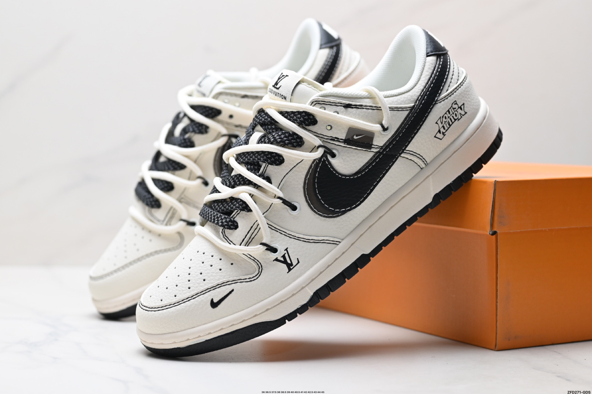 Nike Dunk Low Retro ‘DIY高端定制’耐克 低帮休闲运动板鞋  DM6868-076