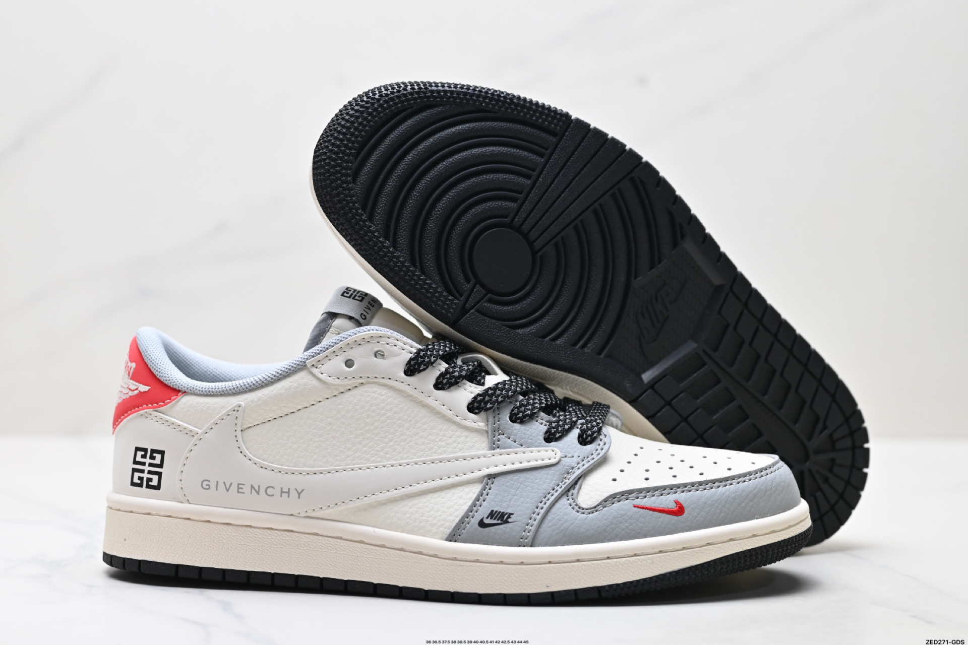 Nike Air Jordan 1 x Givenchy: Estilo y Elegancia en Cada Paso 6 i1749315066190 6547 0 4