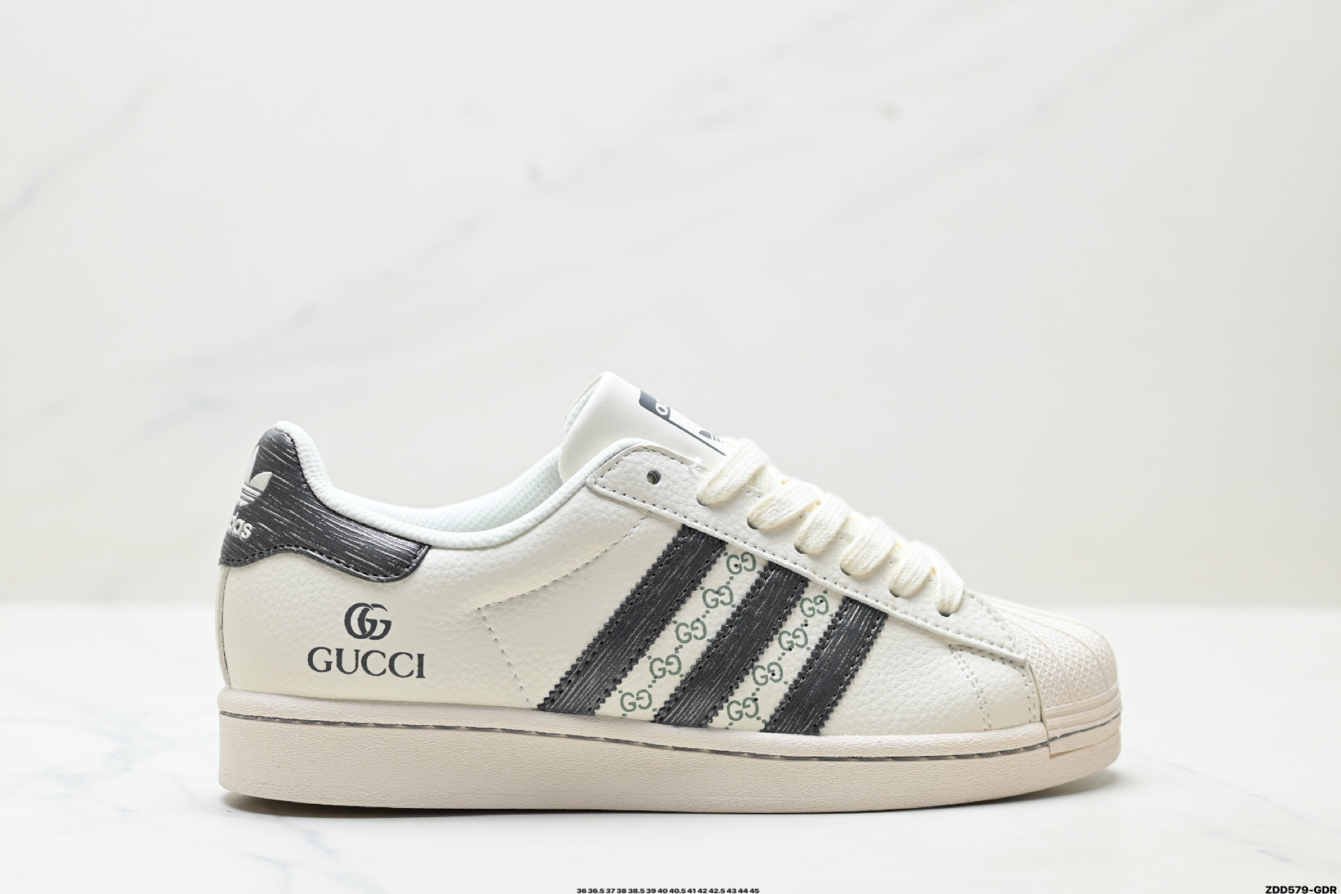 Adidas Originals Superstar 阿迪达斯 三叶草 贝壳头’DIY’系列低帮经典百搭休闲运动板鞋 HS3076